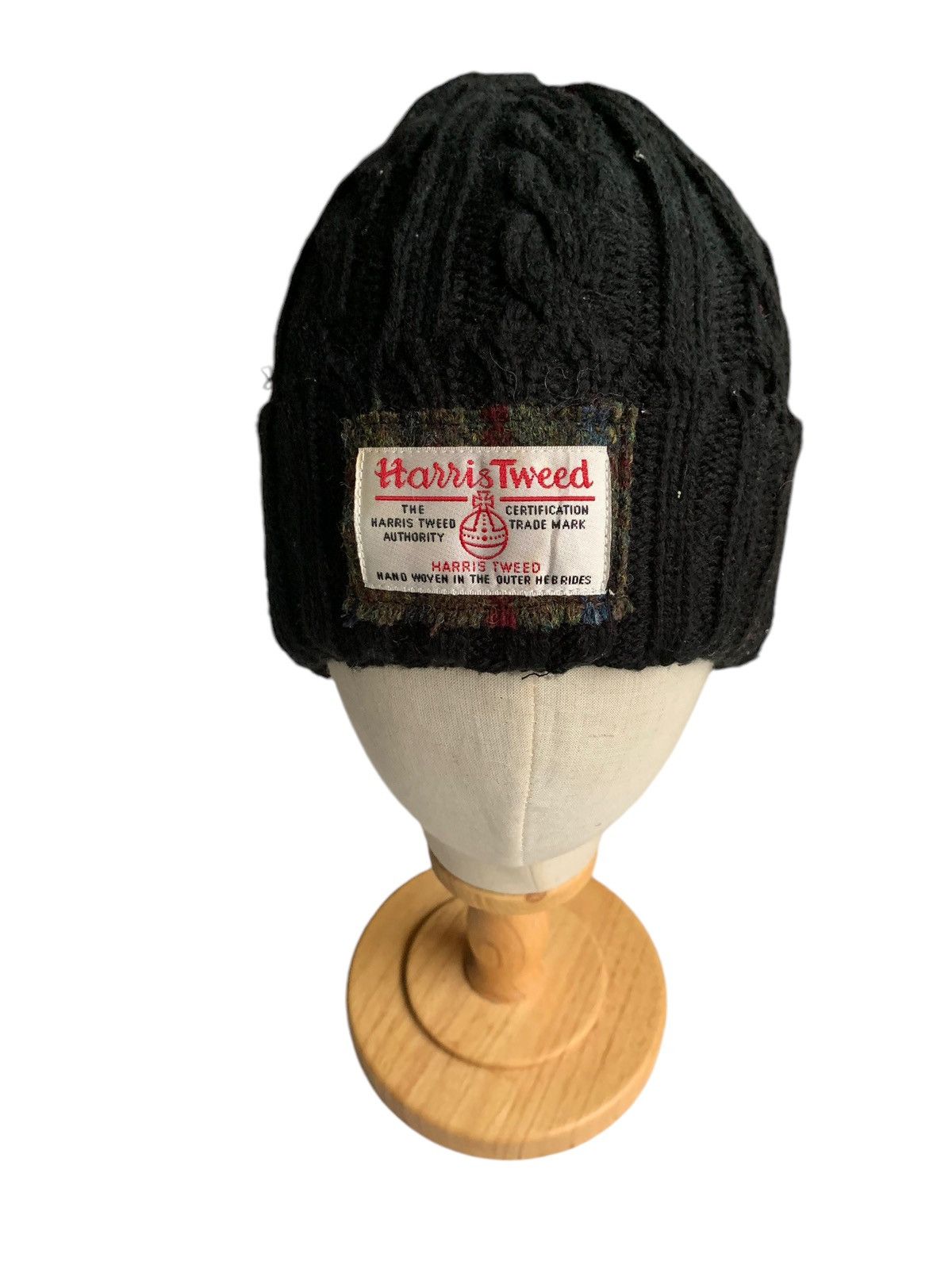 Japanese Brand × Kapital × Vintage Harris Tweed Knitted Beanie Hats Size ONE SIZE - 4 Thumbnail