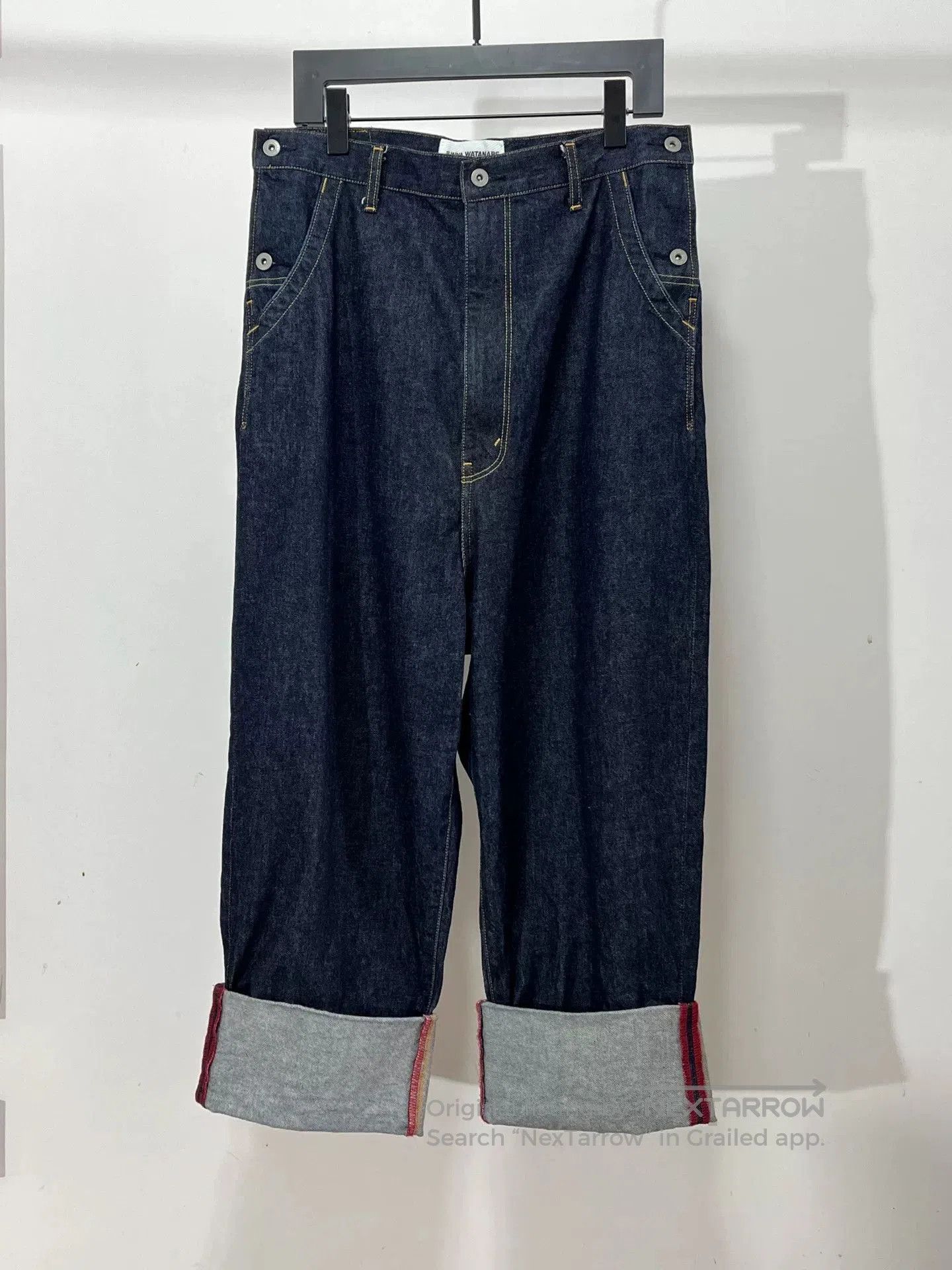Junya Watanabe junya watanabe cdg straight leg denim pants. Size US 34 / EU 50 - 1 Thumbnail