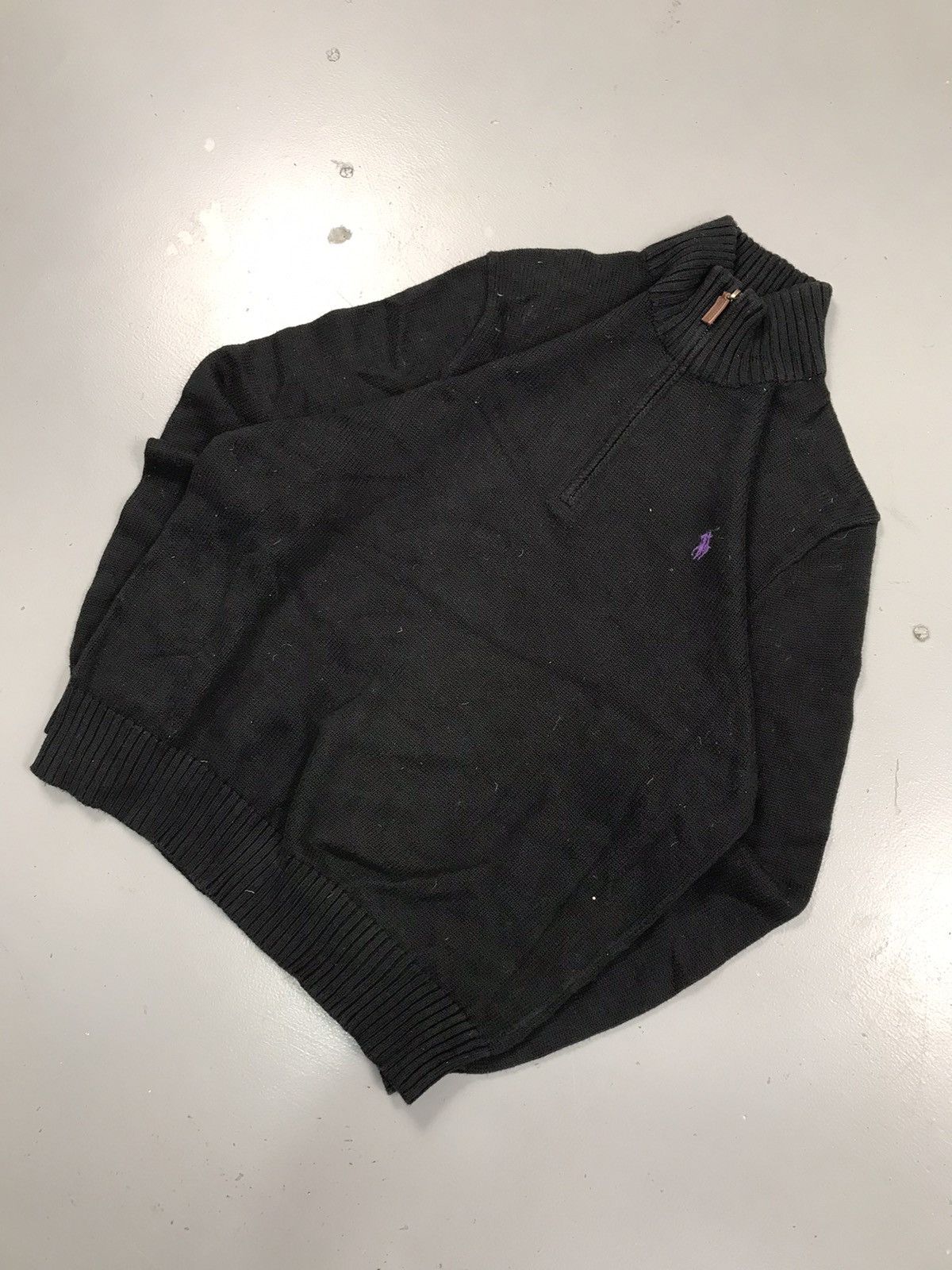 Vintage Ralph Lauren polo tag embroidered zipper