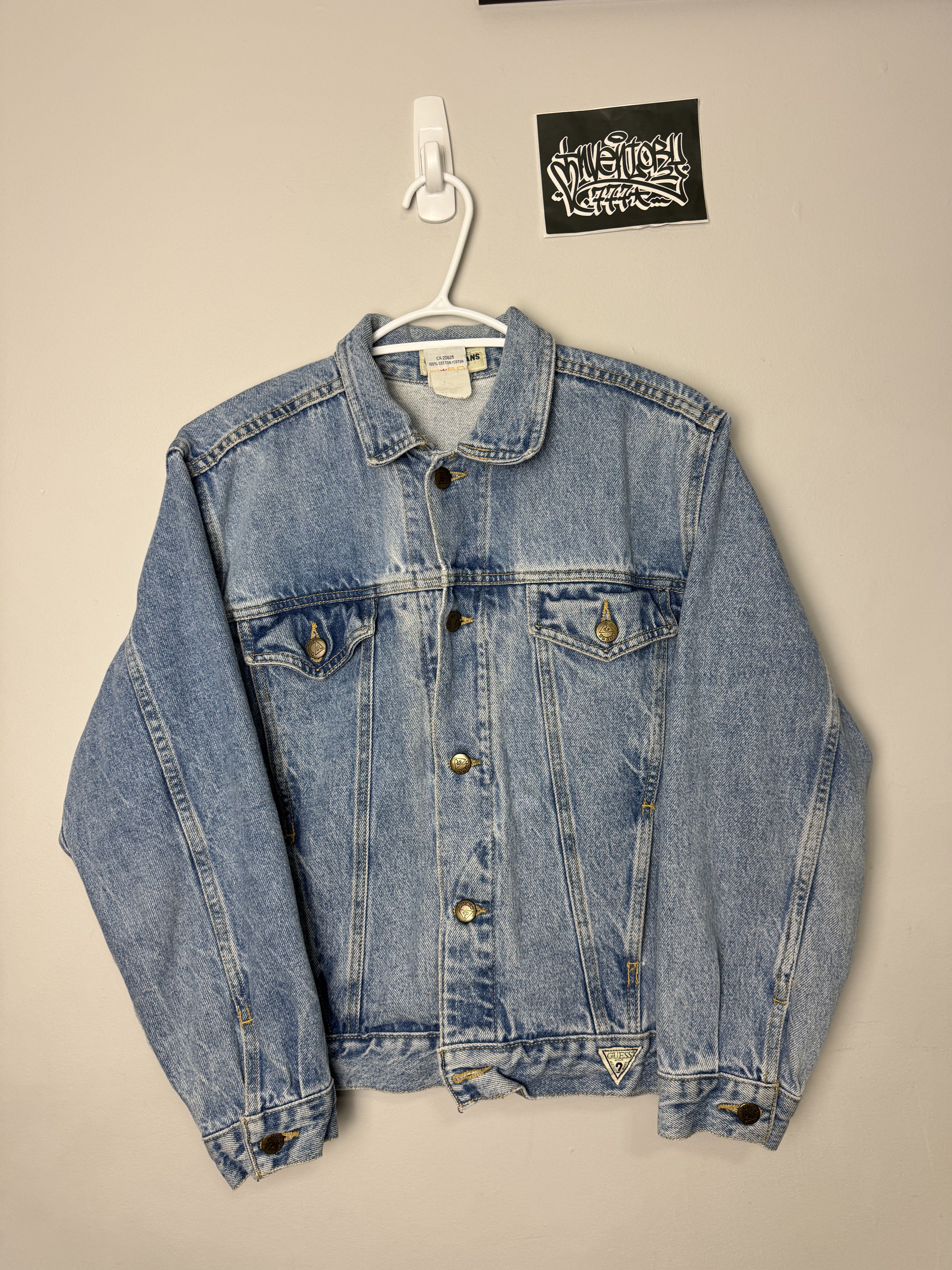 Guess Vintage Guess Denim Jacket by Georges Marciano Size XL / US 12-14 / IT 48-50 - 1 Thumbnail