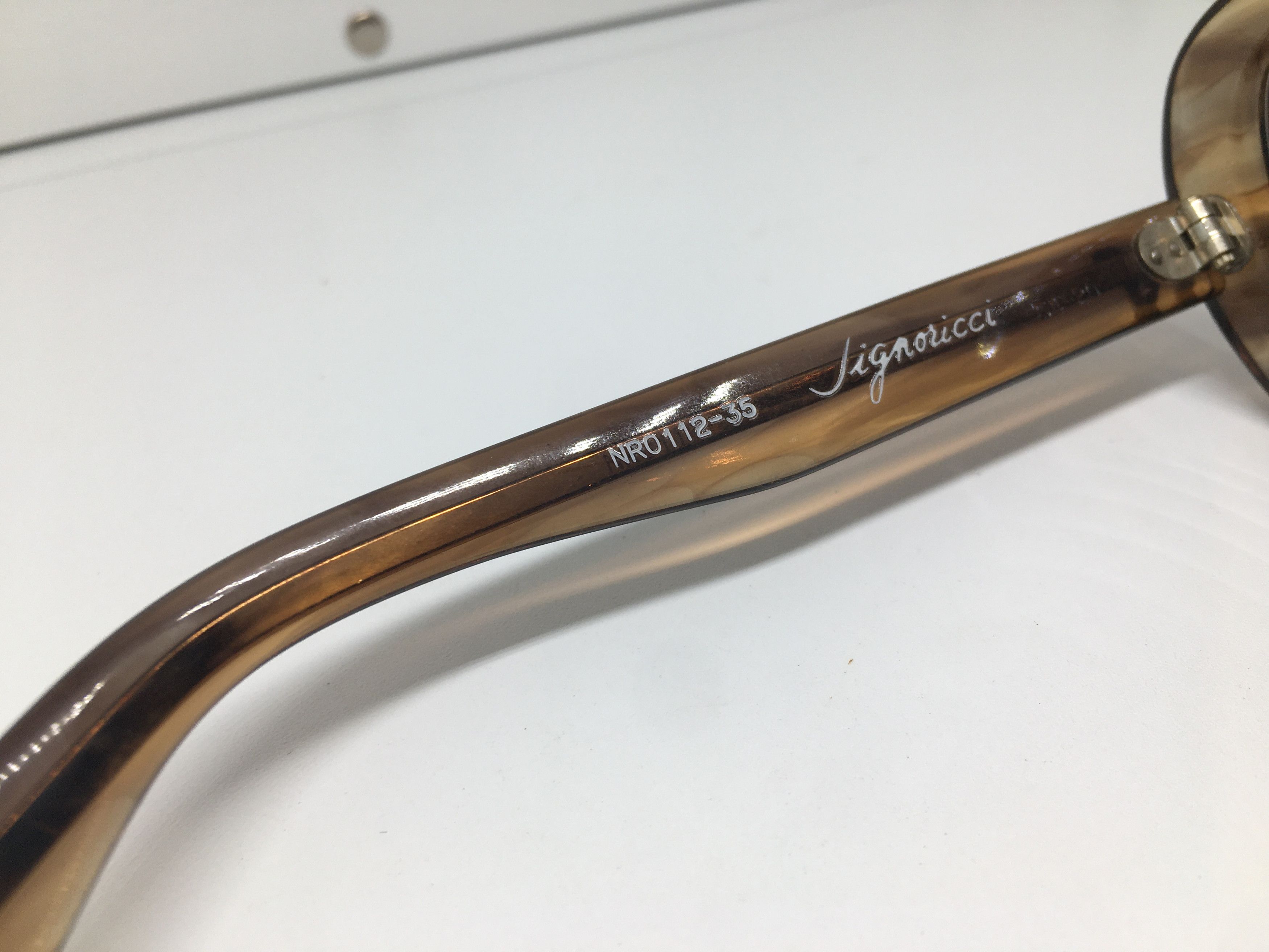 Vintage Vintage NINARICCI Paris NR0112 Avitor Sunglasses Frame Size ONE SIZE - 6 Thumbnail