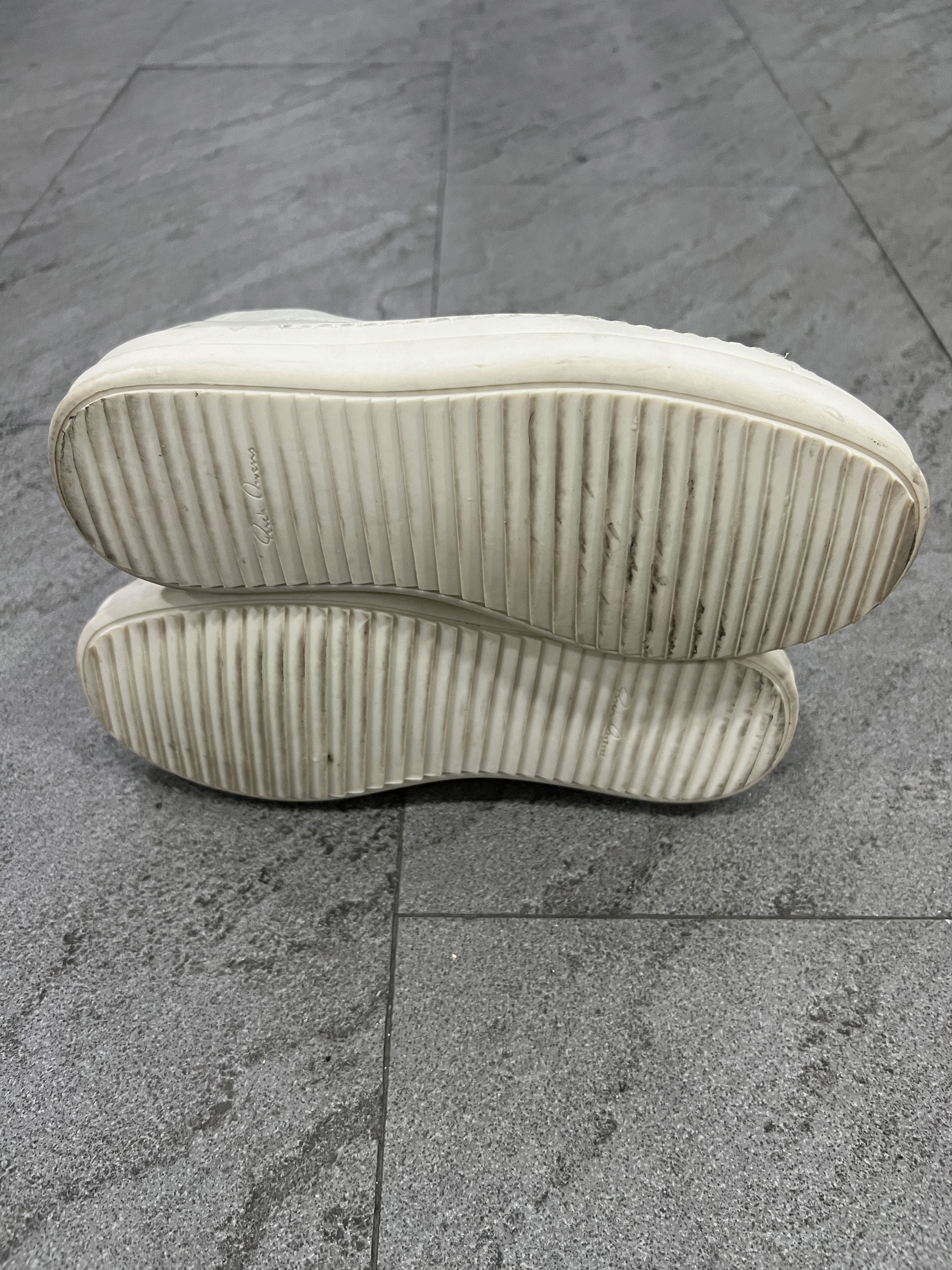 Rick Owens Rick Owens Cap Toe Slip On Sneakers Gradients Milk EU36 Size US 6 / IT 36 - 7 Thumbnail