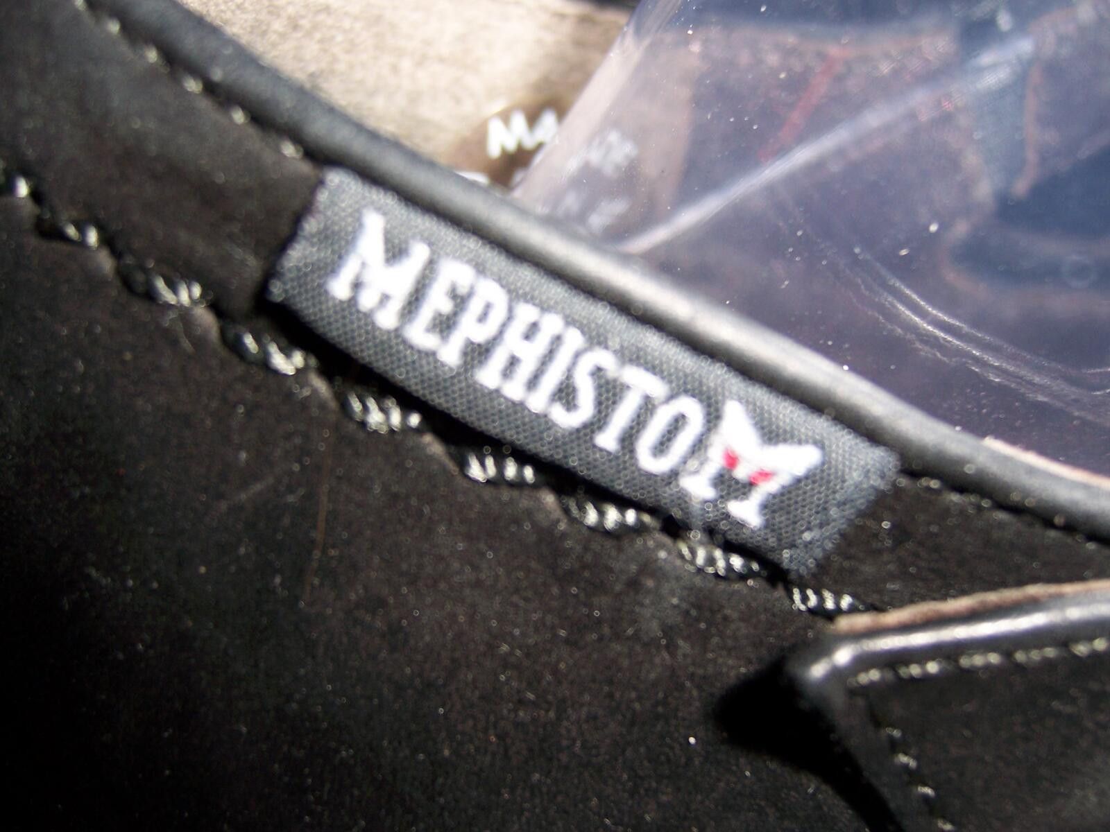 Mephisto Mephisto Black Nubuck Air-Jet Go-Wing Mary Jane Pumps-US 10 Size US 10 / IT 40 - 5 Thumbnail