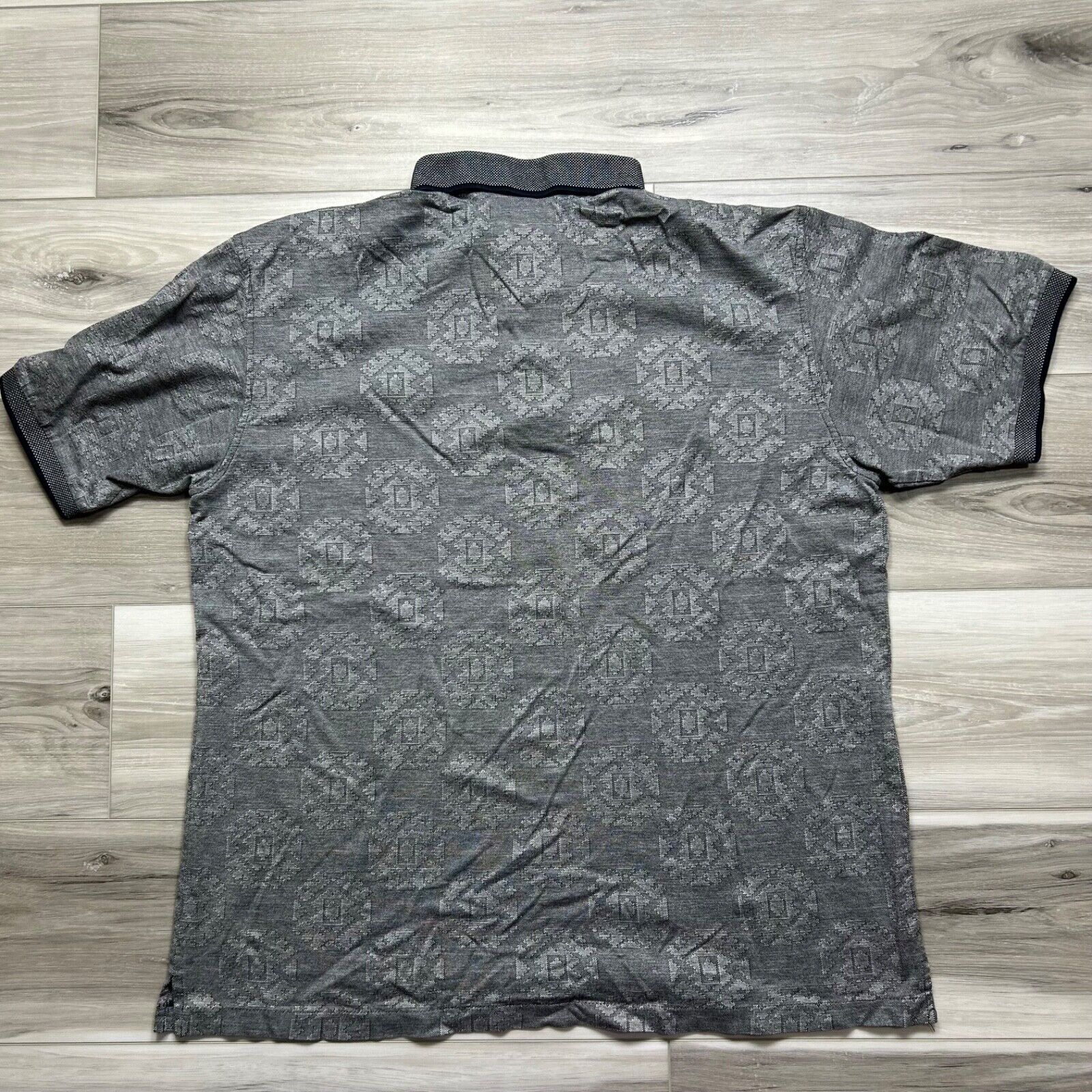 Disney Walt Disney Mickey Mouse Golf Polo Shirt Gray Men's XL90s Size US XL / EU 56 / 4 - 8 Thumbnail