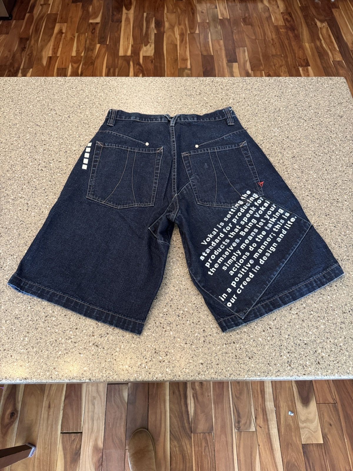 Other Vokal By Nelly Y2K Patchwork Jorts Size US 32 / EU 48 - 2 Thumbnail