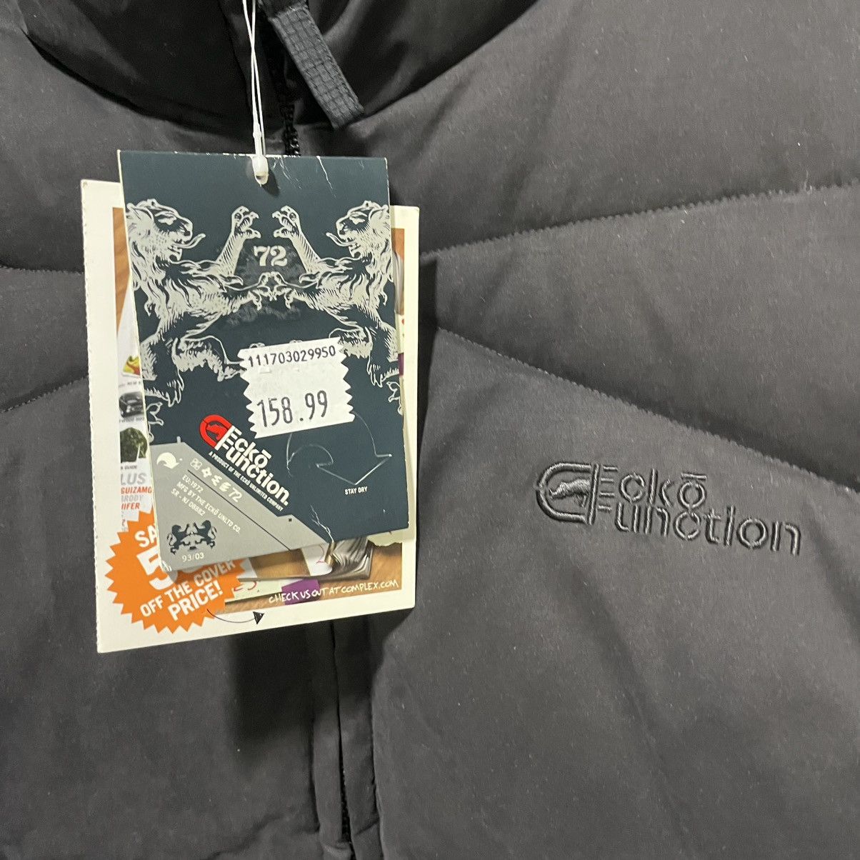 Ecko Unltd. VINTAGE Y2K ECKO FUNCTION HIP-HOP REVERSIBLE PUFFER JACKET Size US XL / EU 56 / 4 - 6 Thumbnail