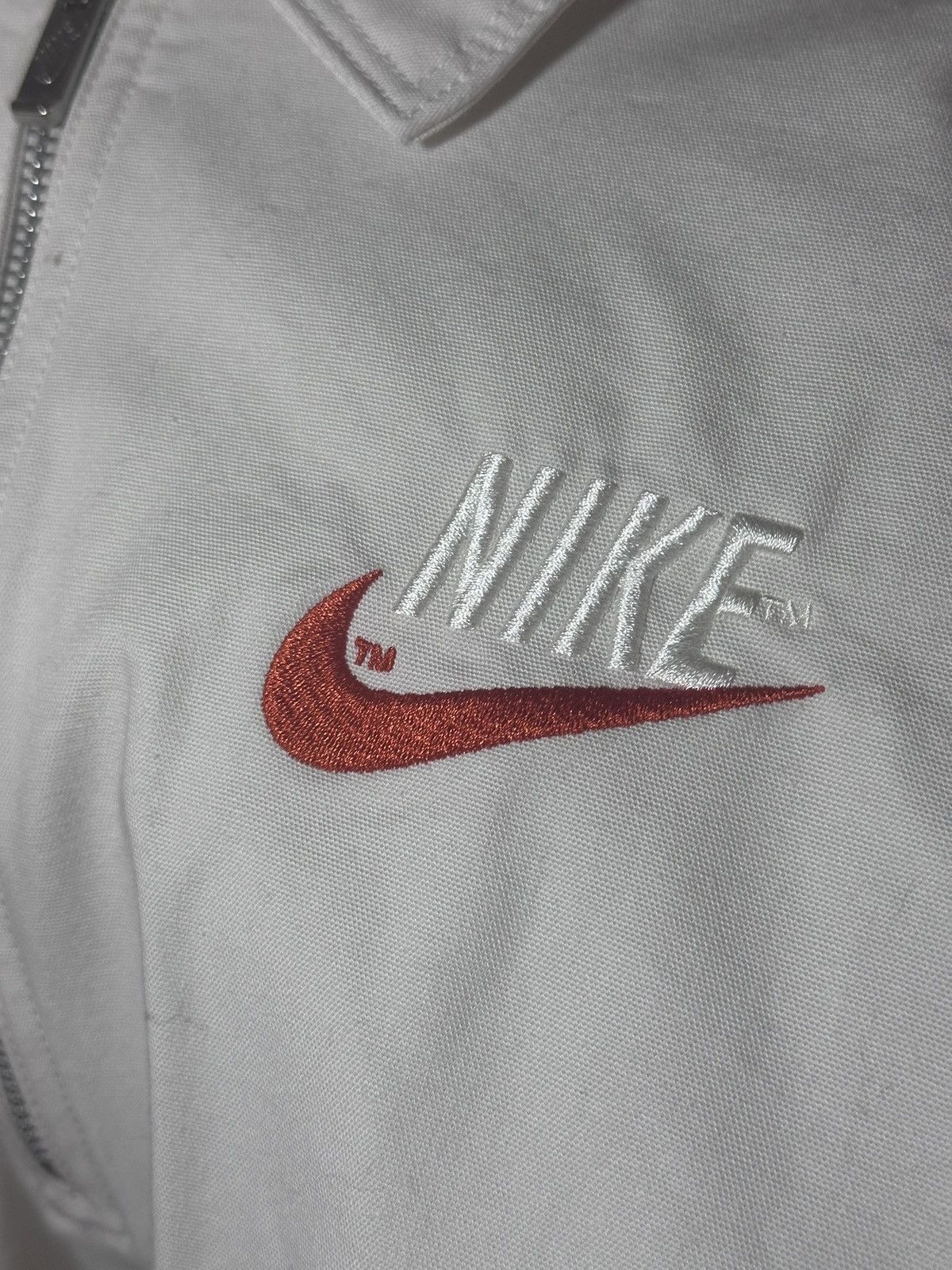 Nike Nike heavy burlap type material 1/4 zip short sleeve sz L Size US L / EU 52-54 / 3 - 3 Thumbnail