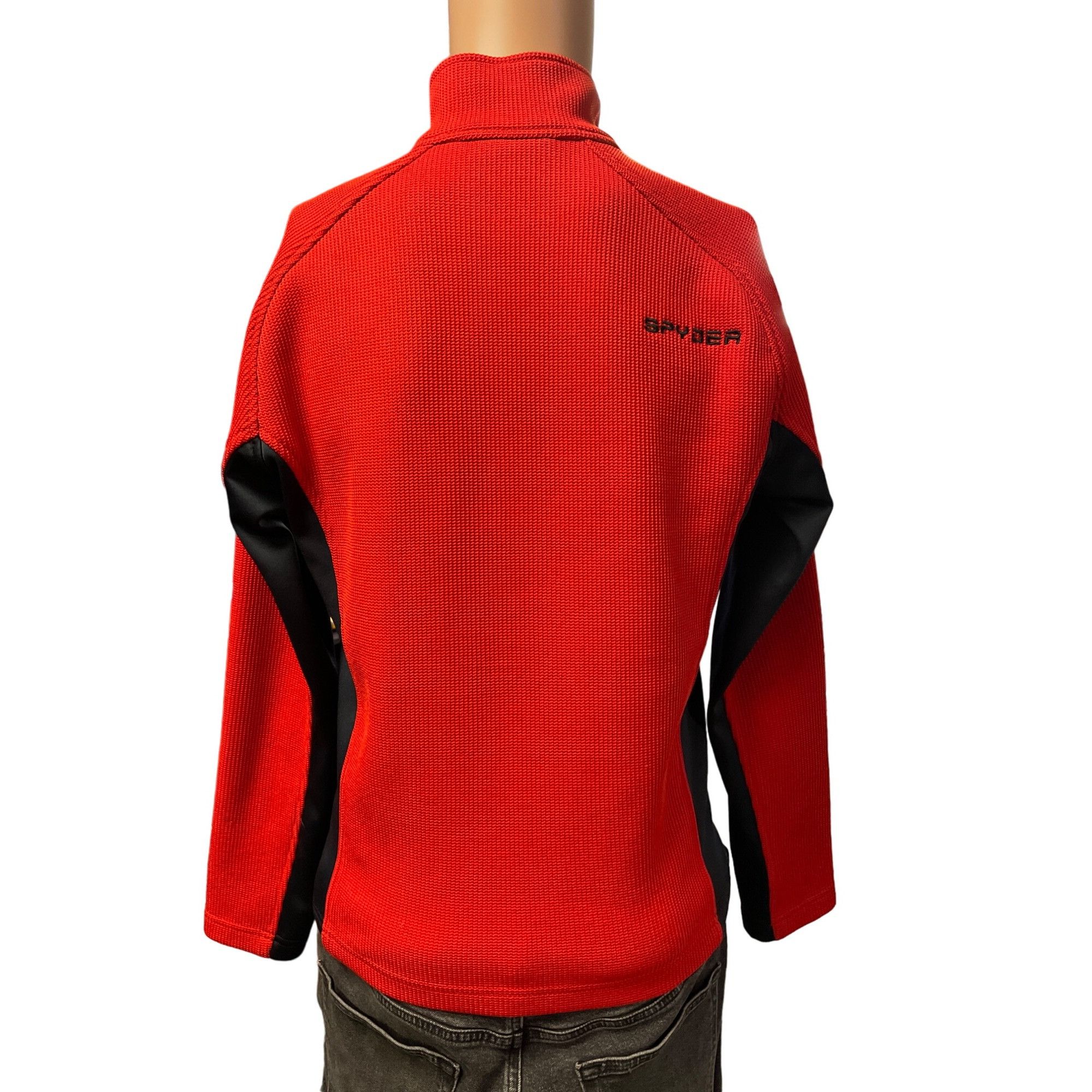 Spyder Spider Men's Red/Black Half Zipper Pullover Sweater Stretch Size US S / EU 44-46 / 1 - 4 Thumbnail