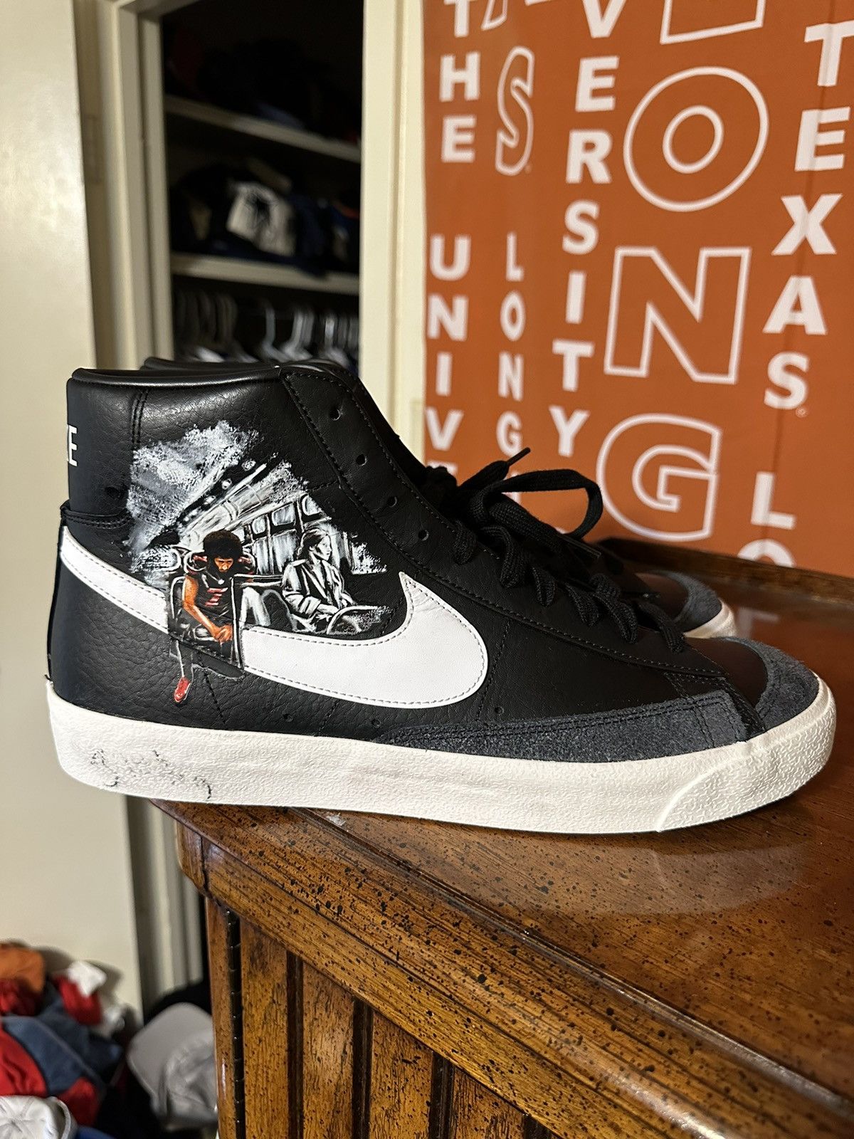 Nike × Vintage Vintage Nike Blazer Mid “I’m With Kap" 2023 size 13 Size US 13 / EU 46 - 1 Thumbnail