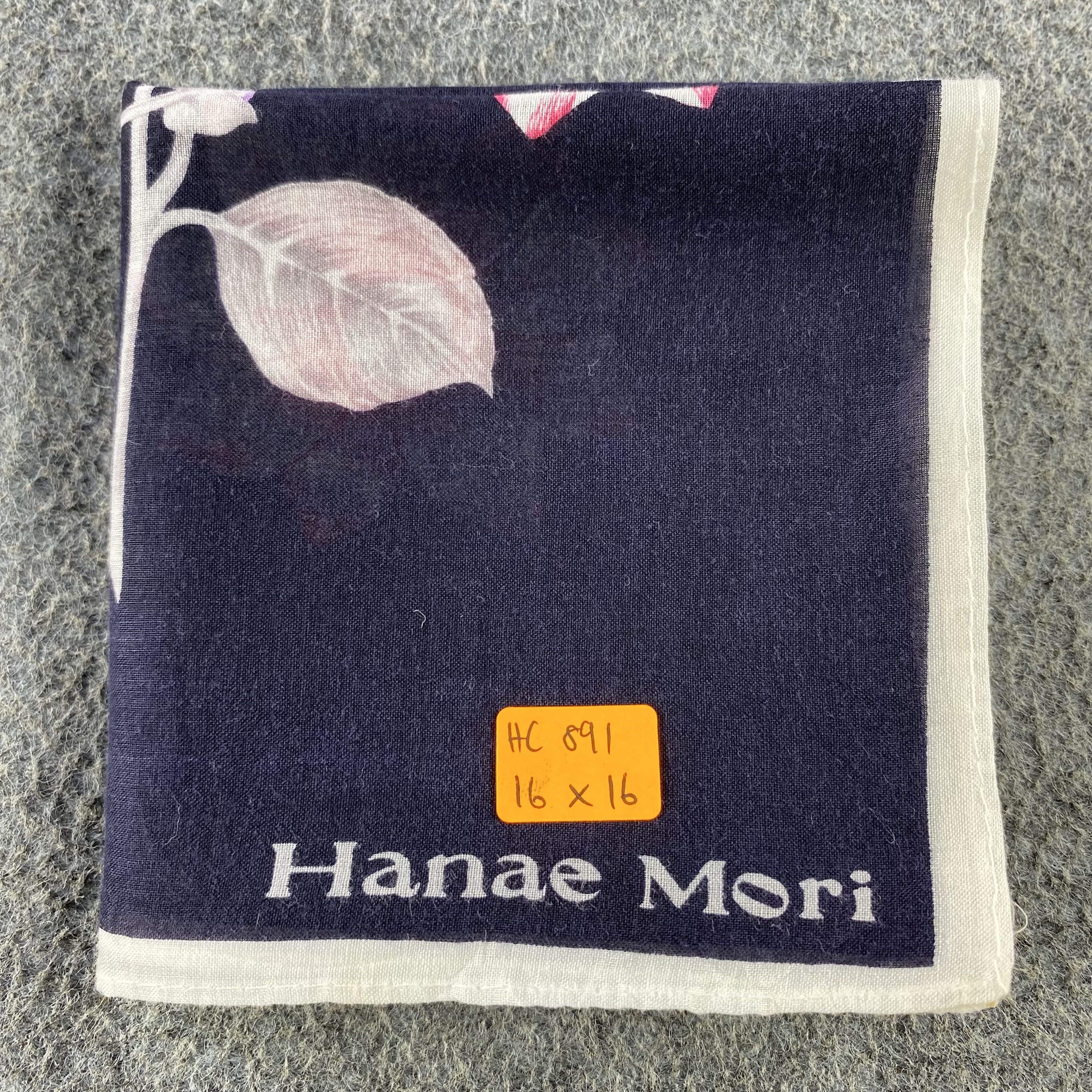 Hanae Mori Hanae Mori Handkerchief/Neckerchief/Bandana HC891 Size ONE SIZE - 5 Thumbnail