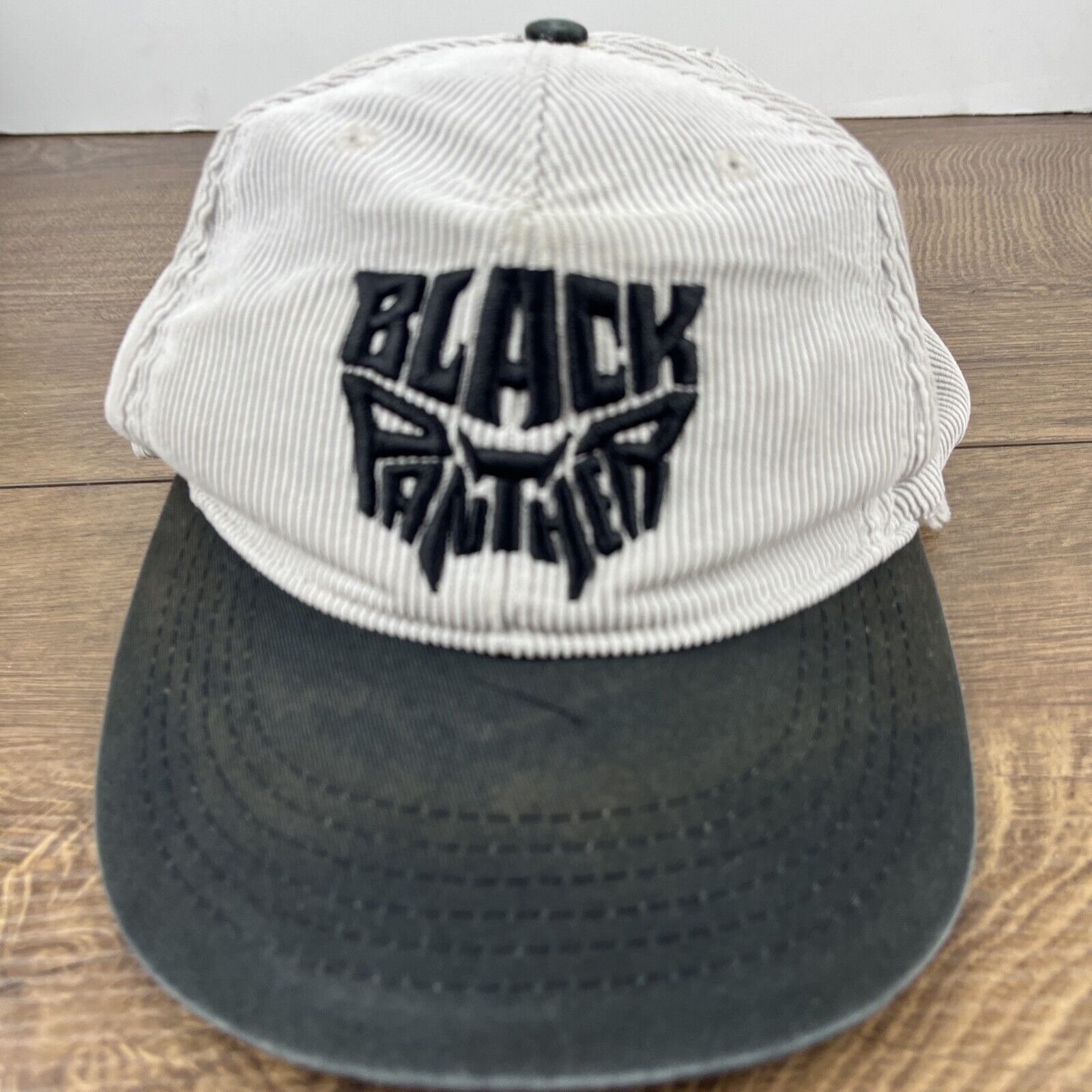 Other Black Panther Hat Gray Hat Adjustable Adult Size Hat Gray Ca Size ONE SIZE - 6 Thumbnail