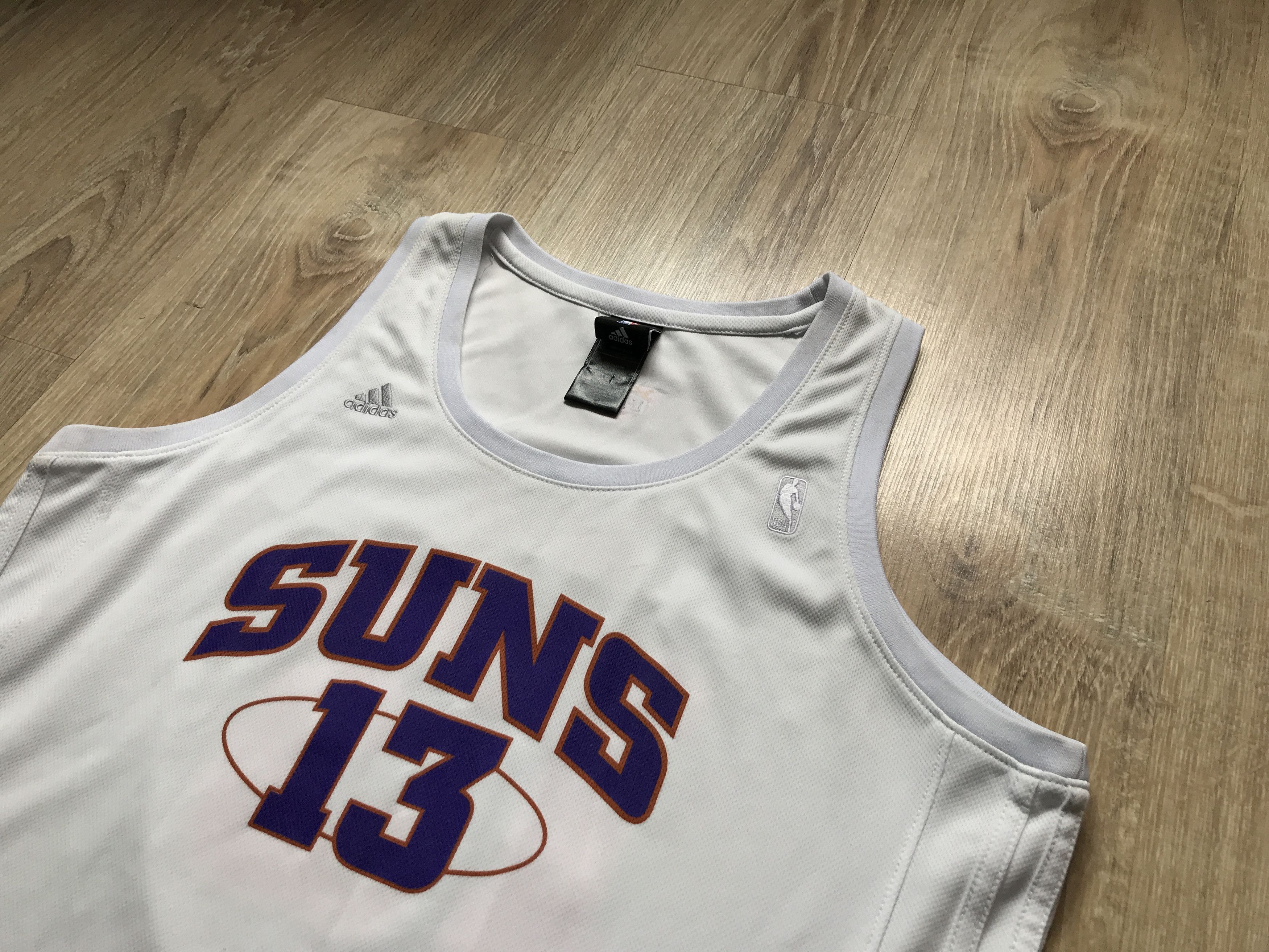 Adidas × NBA × Vintage Rare Adidas NBA Phoenix Suns Steve Nash #13 Jersey Size XL / US 12-14 / IT 48-50 - 2 Thumbnail