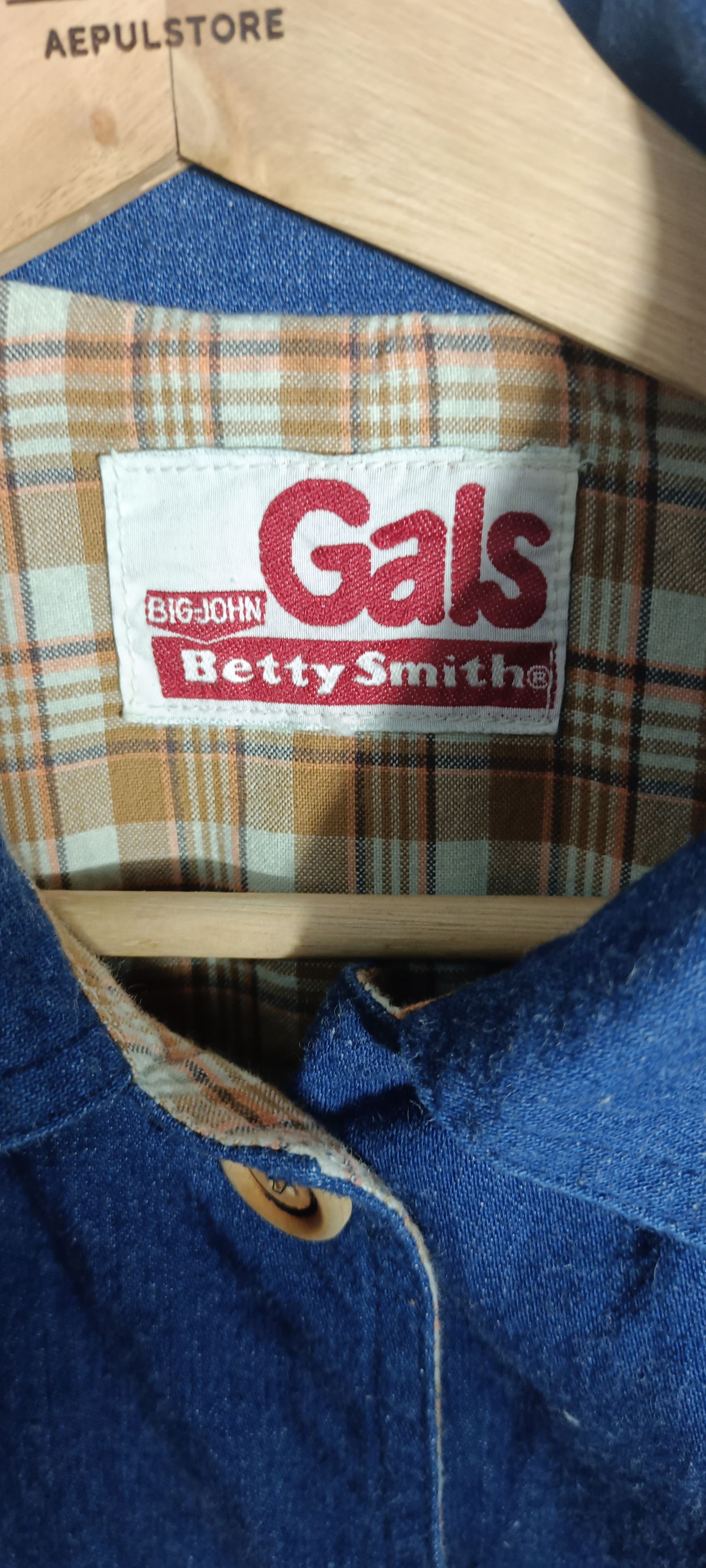 Big John Vintage🔥🔥Big John Gals Workwear Denim Jacket Size US XL / EU 56 / 4 - 7 Thumbnail