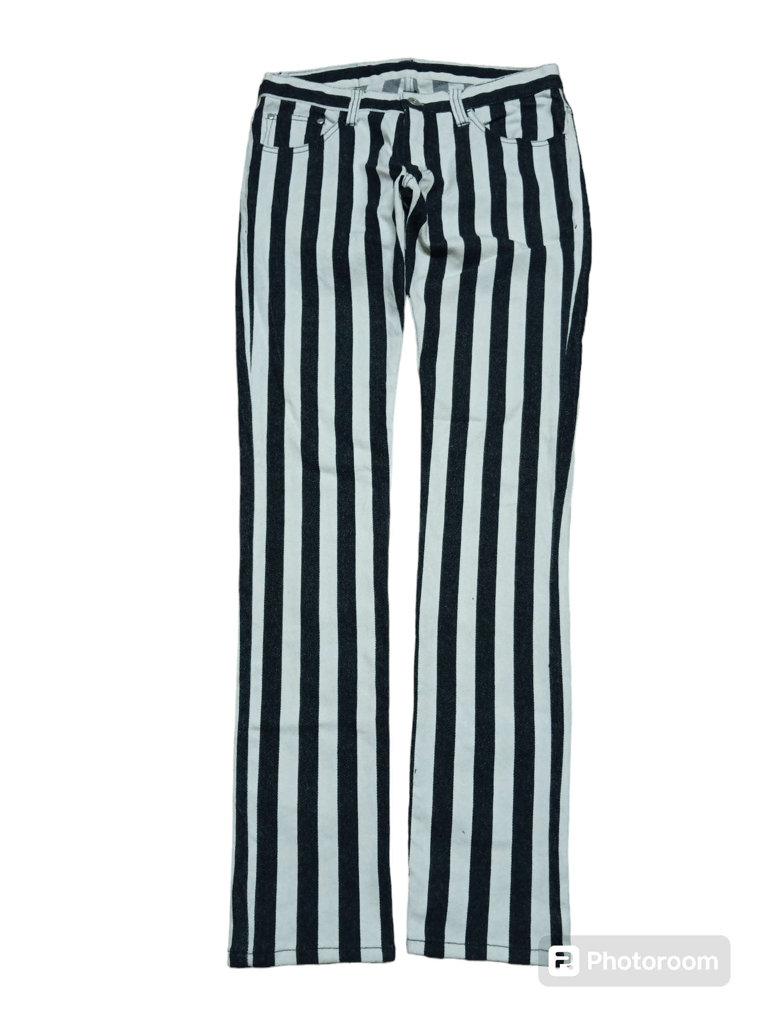 Japanese Brand sexy dynamite punk stripe jeans Size 30" / US 8 / IT 44 - 1 Thumbnail