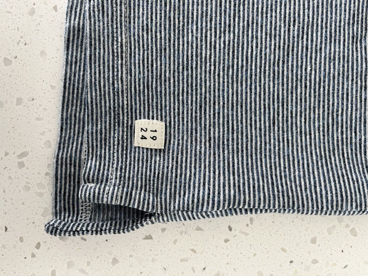 MAN 1924 Man 1924 cotton-linen blend stripped LS polo (medium) Size US M / EU 48-50 / 2 - 3 Thumbnail