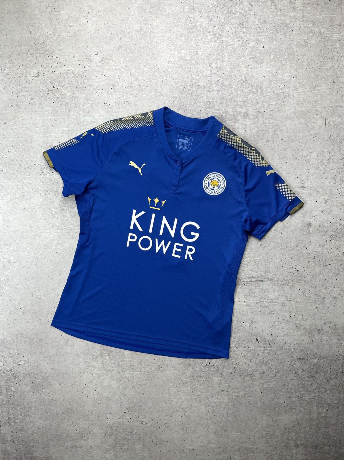 Puma Leicester City Puma Soccer Jersey vintage #7 Jessica Size L / US 10 / IT 46 - 1 Thumbnail