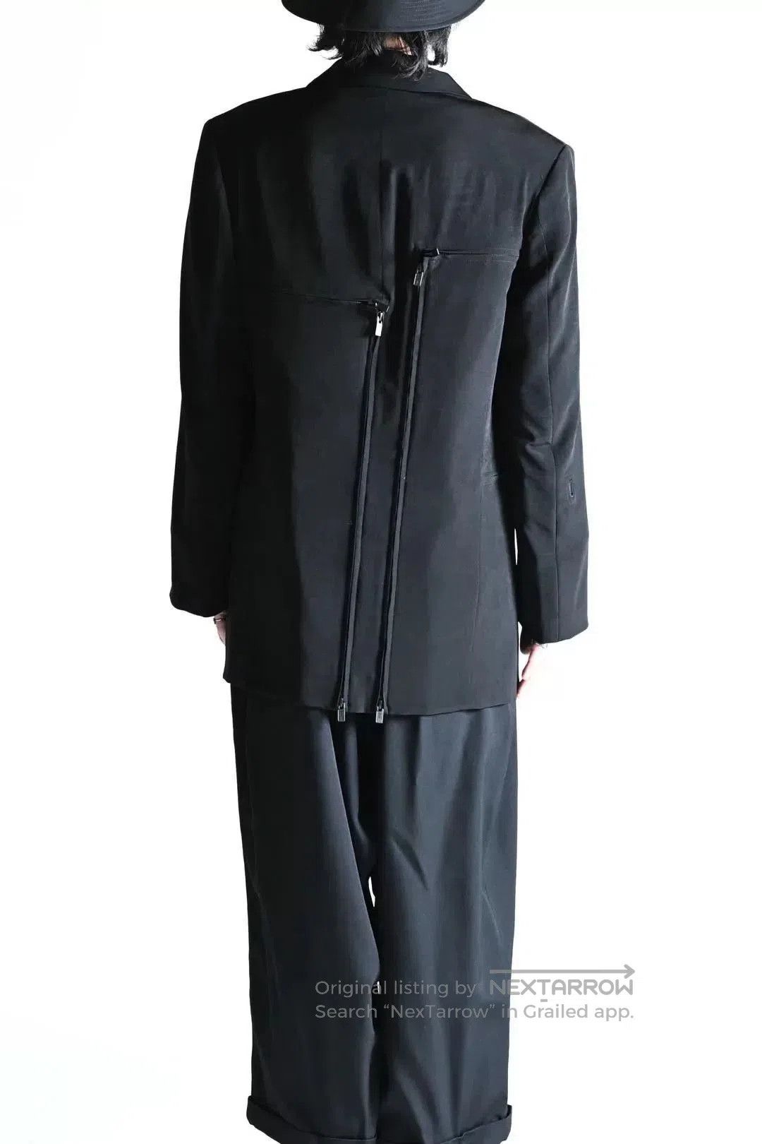 Yohji Yamamoto Yohji Yamamoto Zipper Deconstructed Jacket. Size US M / EU 48-50 / 2 - 6 Thumbnail