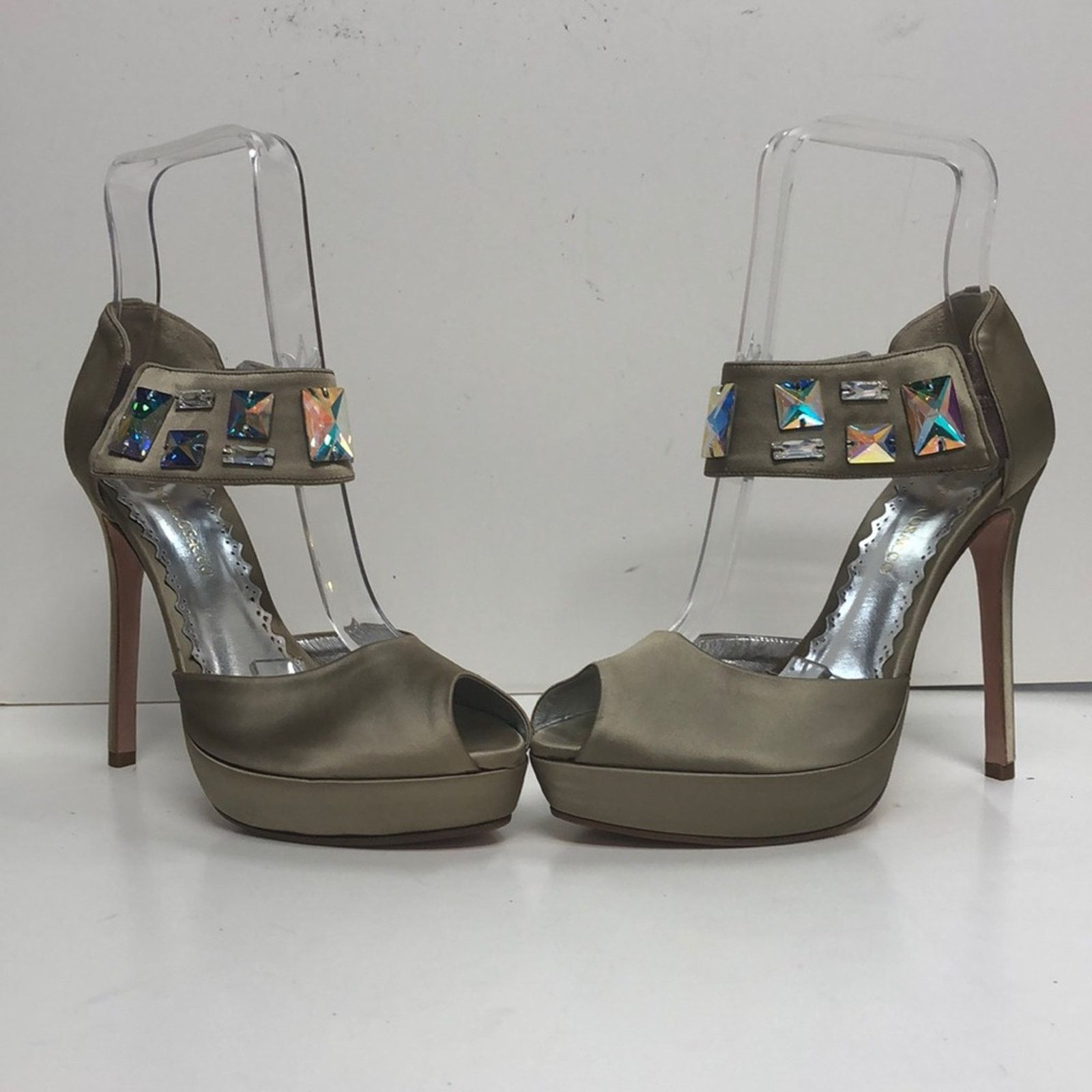 & Other Stories Francesco Sacco Made in Italy Beige High Platform Size US 7 / IT 37 - 3 Thumbnail