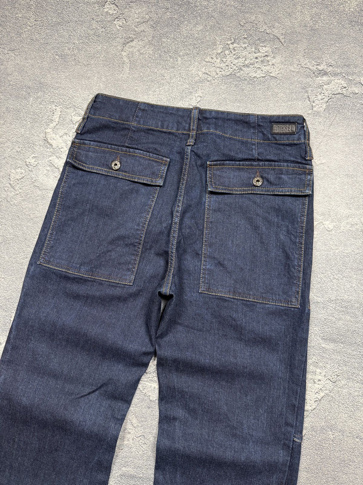 Diesel Y2K Diesel Jeans Rare Pocket Size US 27 - 4 Thumbnail