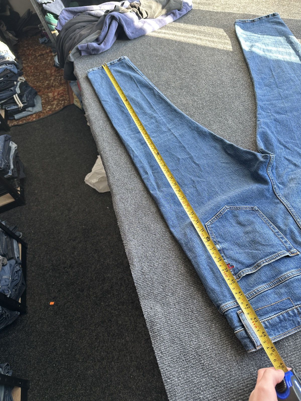 Diesel 🚨 RARE DIESEL MEN DENIM JEANS AVANT GARDE IFSIXWASNINE Y2K Size US 32 / EU 48 - 15 Thumbnail