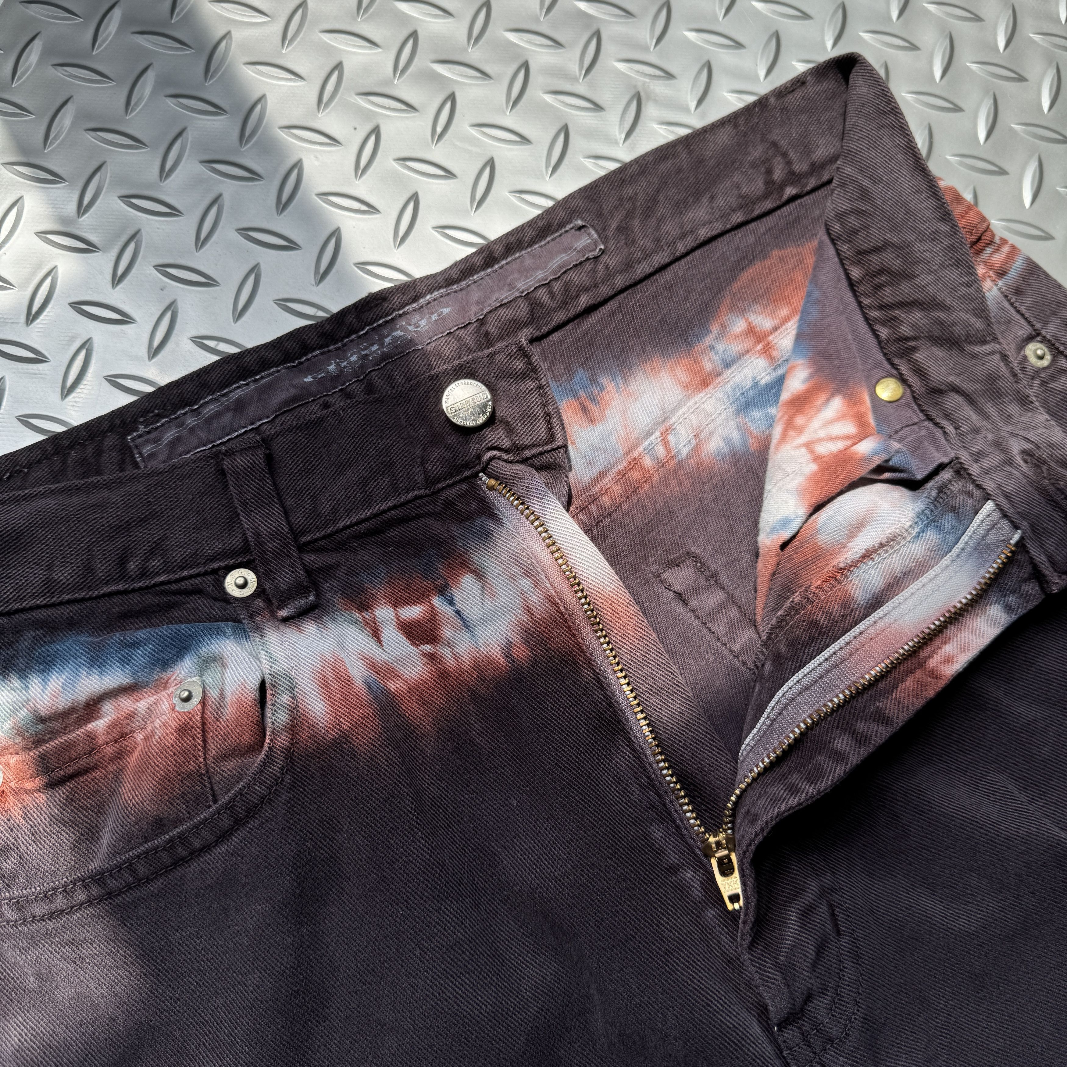 Marithe + Francois Girbaud Marithé François Girbaud Archive Tie Dye Pants Size US 31 - 5 Thumbnail