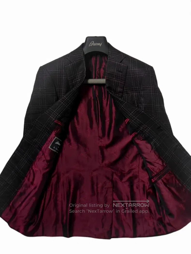 Brioni Brioni Cashmere and silk handmade single-breasted suit Size US M / EU 48-50 / 2 - 4 Thumbnail