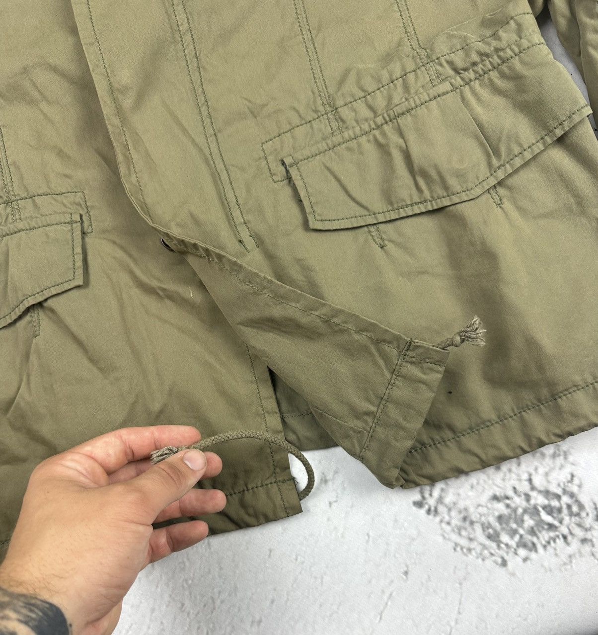 Guess Vintage Guess Military Jacket Size US XL / EU 56 / 4 - 5 Thumbnail