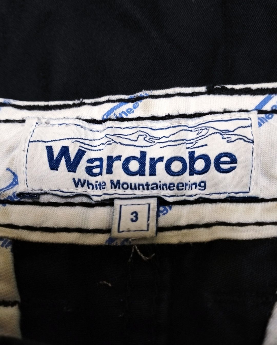Japanese Brand × White Mountaineering White Mountaineering Black Cargo Pant Size US 34 / EU 50 - 2 Thumbnail