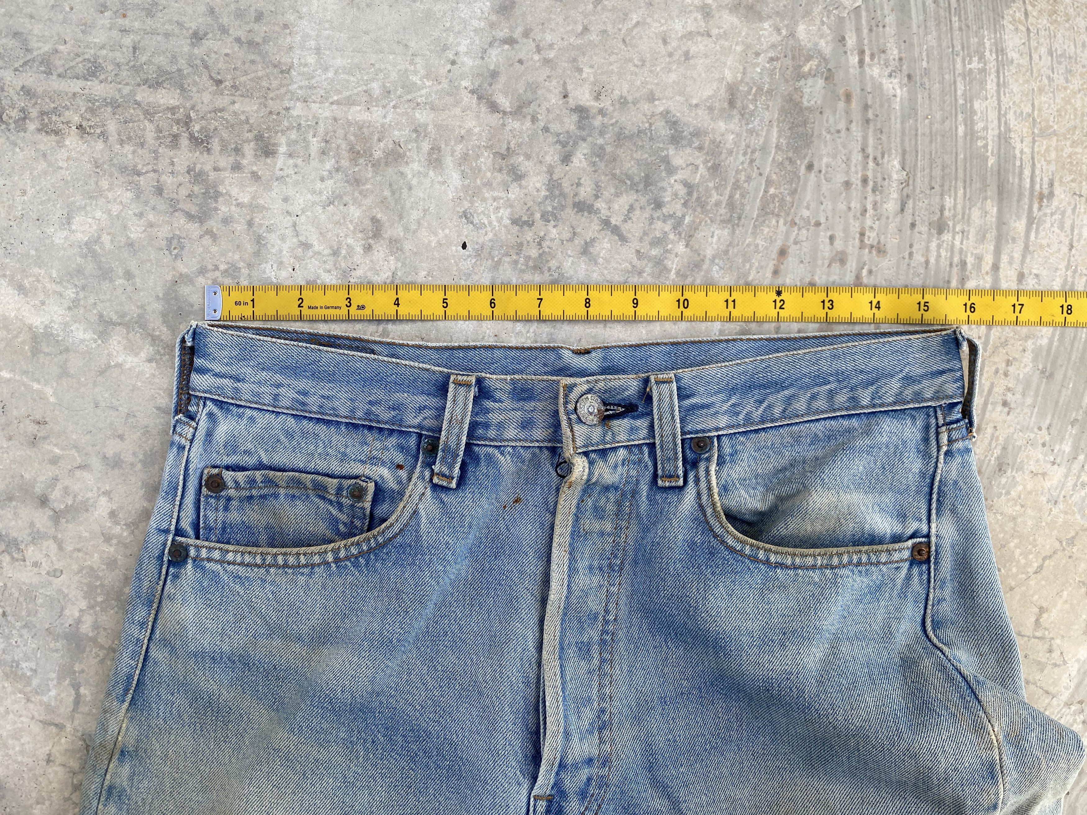 Levi's × Vintage Vintage 80s Levis 501 Redline #524 Selvedge Jeans Size US 31 - 13 Thumbnail