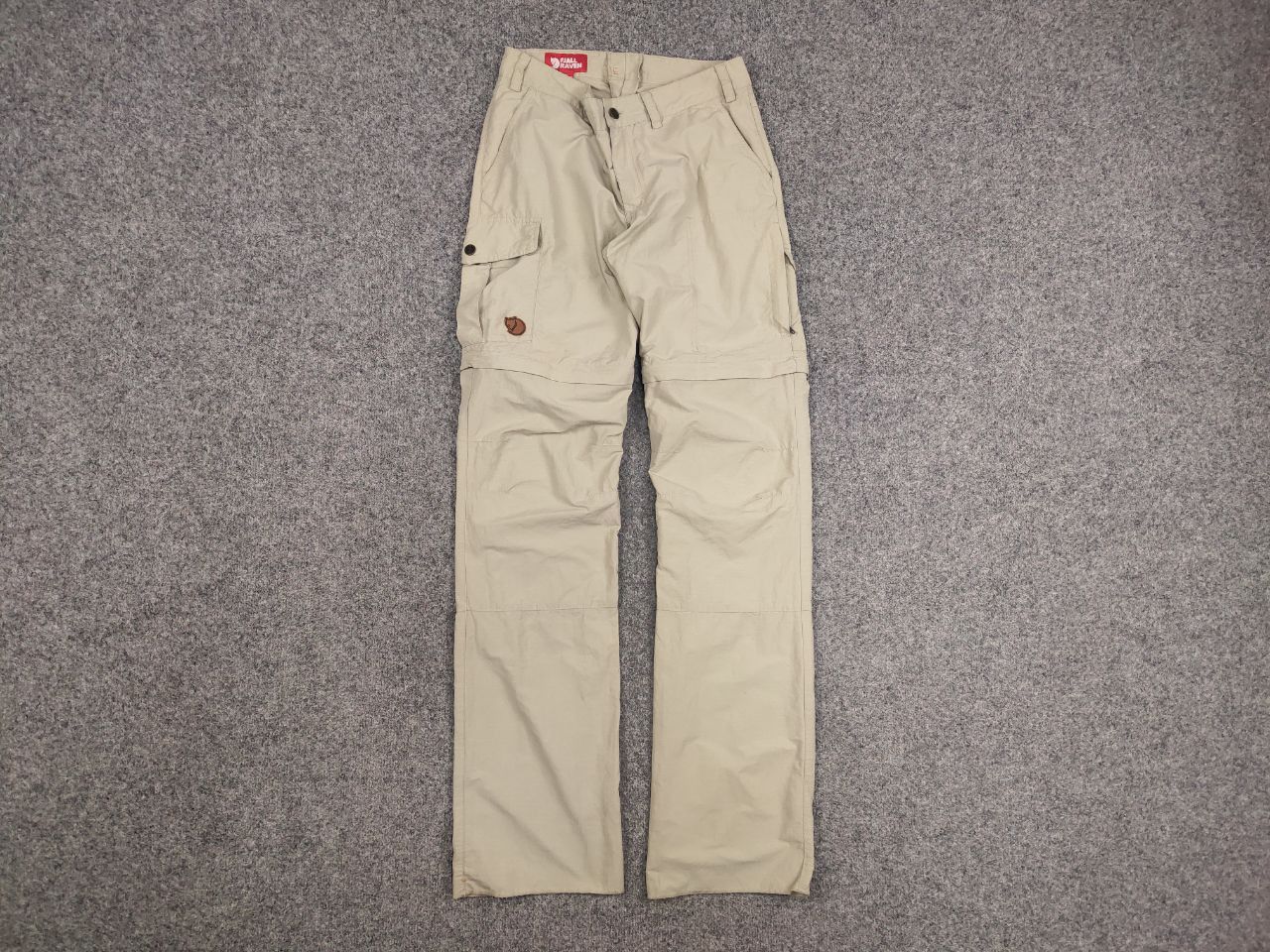 Fjallraven Fjallraven Karl Zip Off Cargo trouser com port pants beige Size US 30 / EU 46 - 1 Thumbnail
