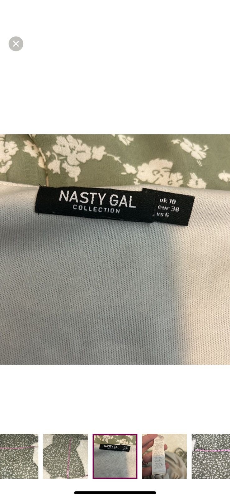 Nasty Gal Nasty gal floral draped romper size 6 Size 28" / US 6 / IT 42 - 6 Thumbnail