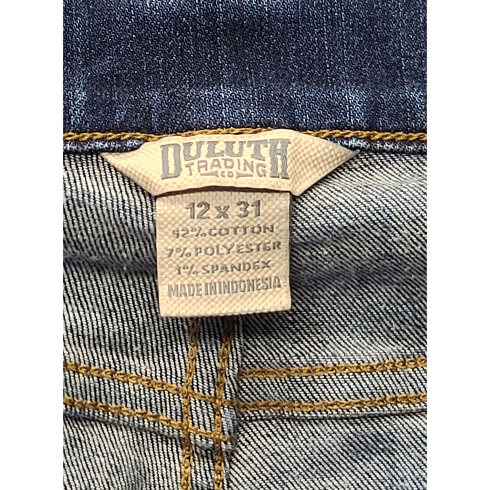 Vintage Duluth Jeans Womens 12x31 Daily Denim Regular Fit Bootcut High Rise Jeans Style Cowboy Southwestern Size 24" / US 00 / IT 34 - 2 Thumbnail