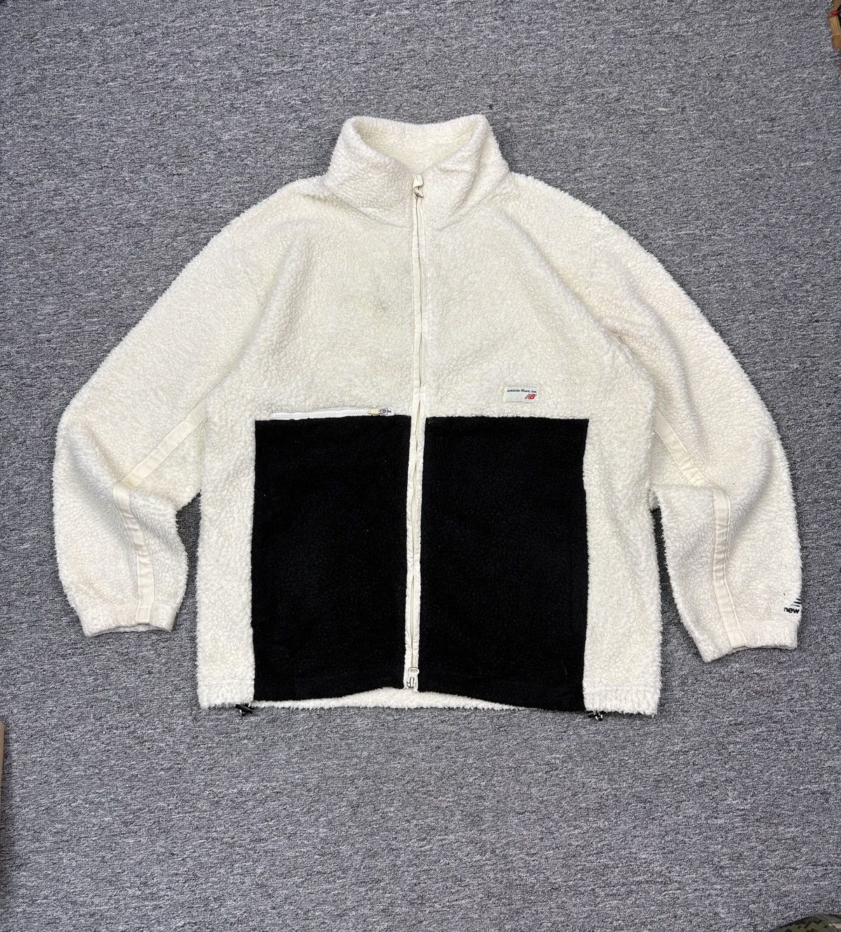 New Balance New Balance Deep Pile Fleece Jacket Size US M / EU 48-50 / 2 - 2 Thumbnail