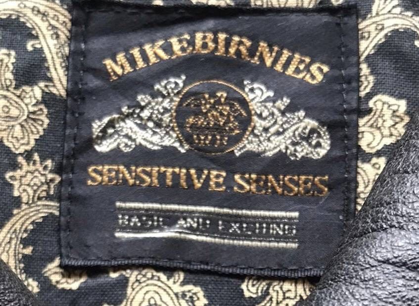 Vintage Vintage MIKEBIRNIES Suede Leather Jacket Paisley Lining Size US L / EU 52-54 / 3 - 3 Thumbnail