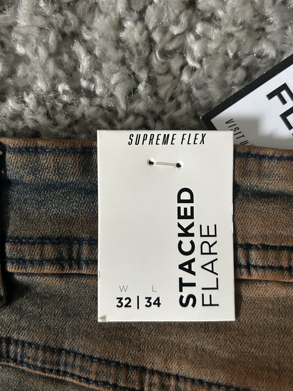 Japanese Brand × rue21 Flared Stacked Jeans Size US 32 / EU 48 - 4 Thumbnail