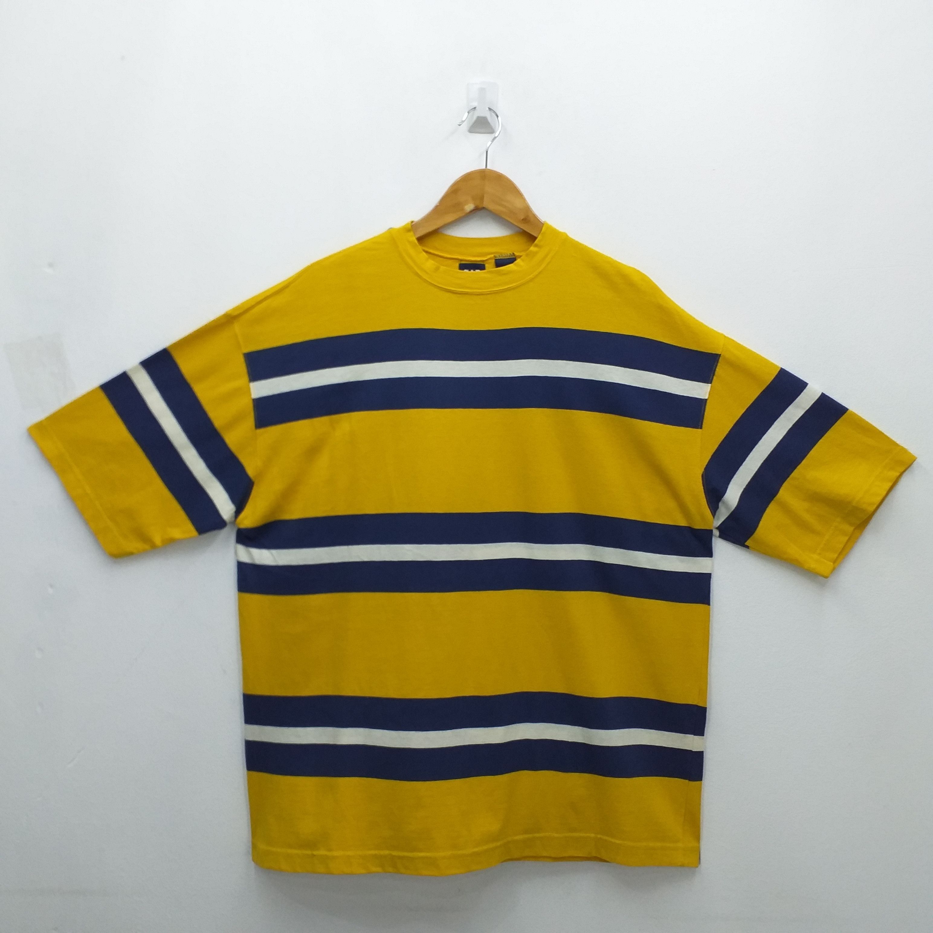 Vintage Gap Stripe USA XLarge Tshirt -E112 | Grailed