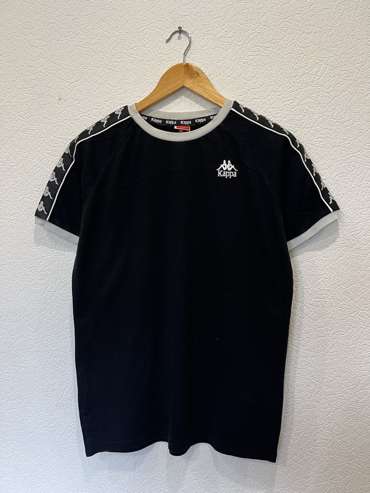Kappa Kappa Basic Mens T Shirt Tee Black Size US S / EU 44-46 / 1 - 1 Thumbnail