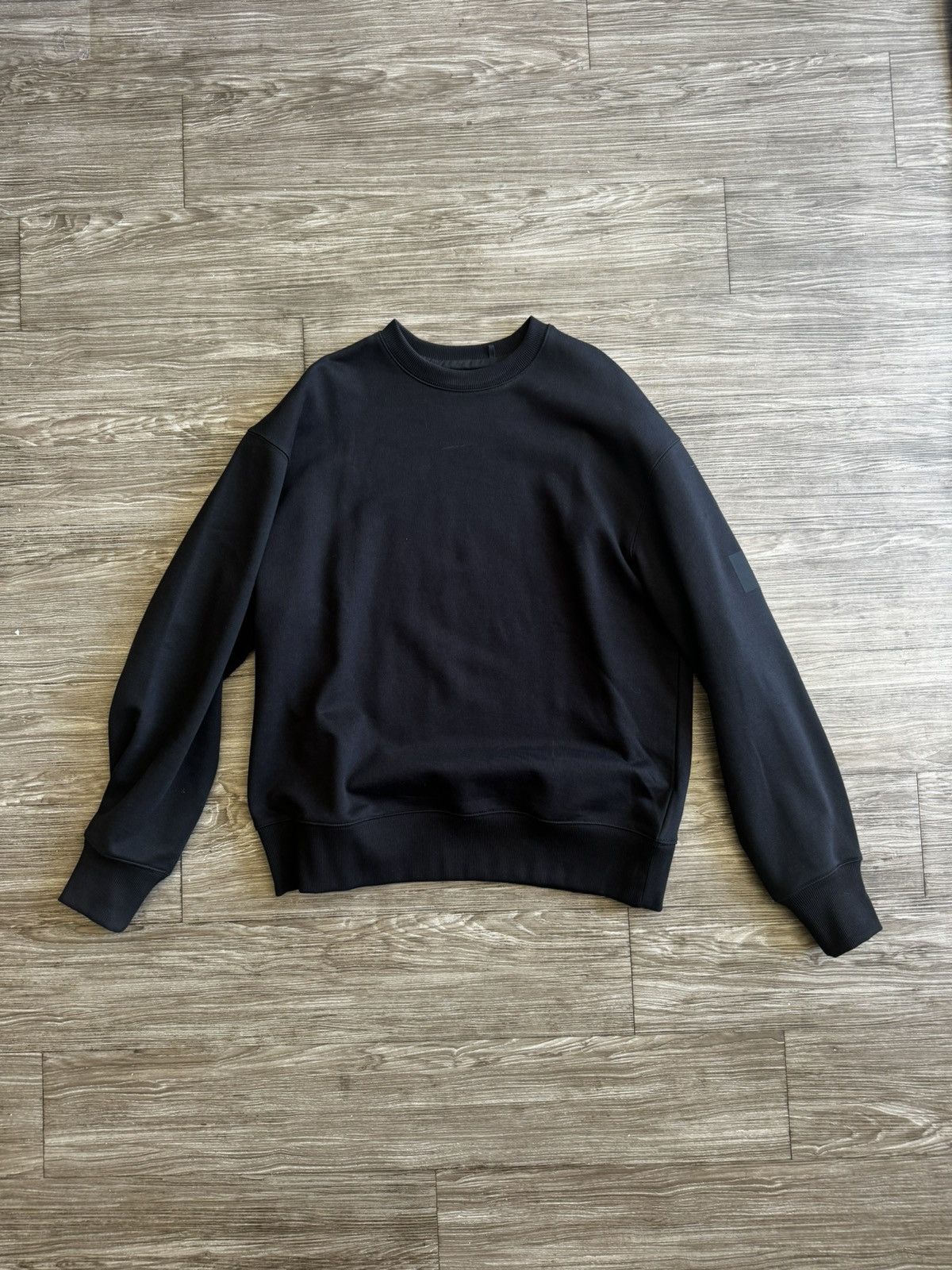 Y-3 Y-3 Black Crewneck Sweatshirt Size US S / EU 44-46 / 1 - 1 Thumbnail