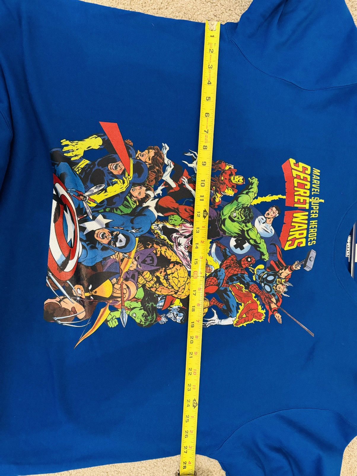 Marvel Comics Marvel Exclusive Secret Wars hero Collage Sweatshirt 2XL Size US XXL / EU 58 / 5 - 8 Thumbnail