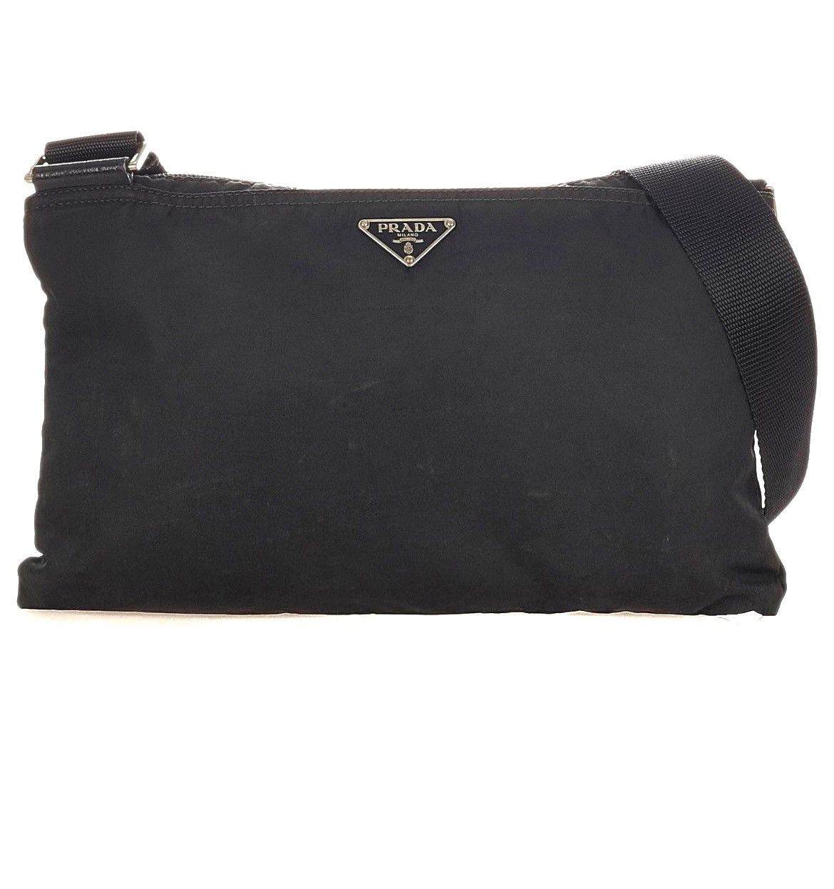 Authentic Prada Bag Shoulder Crossbody in Black, Men's
