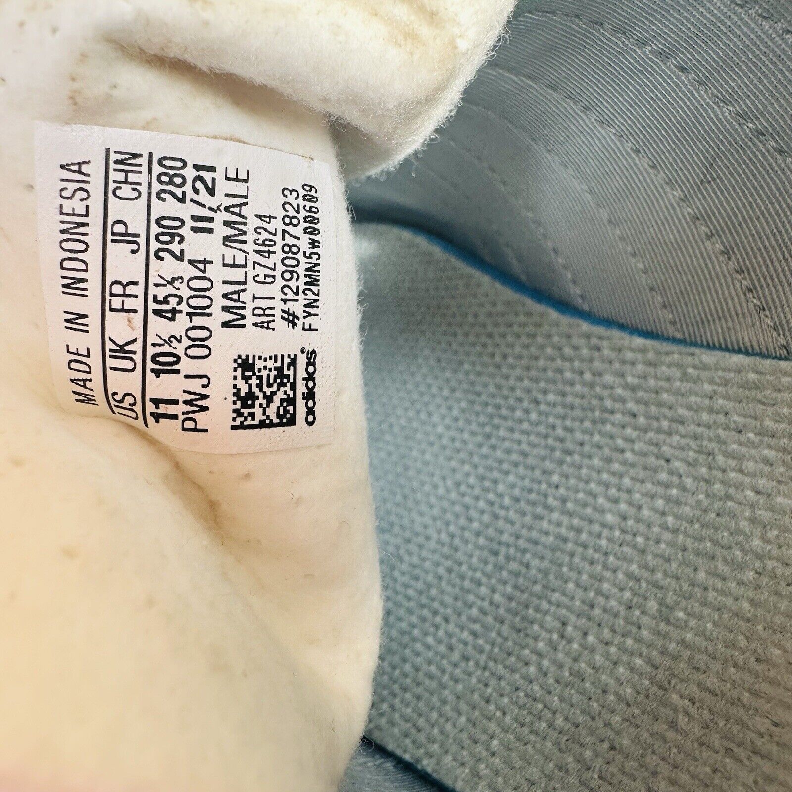 Adidas Size 11 - adidas Retropy E5 Gray - GZ4624, Grey Blue Size US 11 / EU 44 - 11 Thumbnail