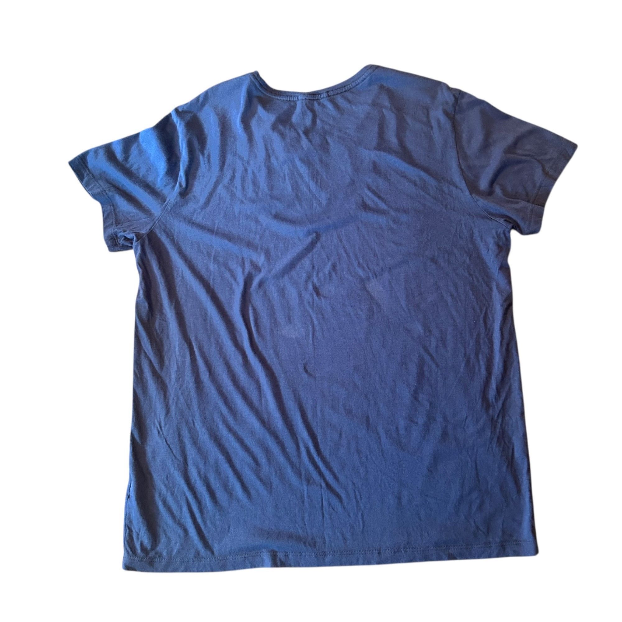 Marine Layer Marine Layer Blue Supima Cotton Modal Blend Embroidered Tee Size US XL / EU 56 / 4 - 7 Thumbnail