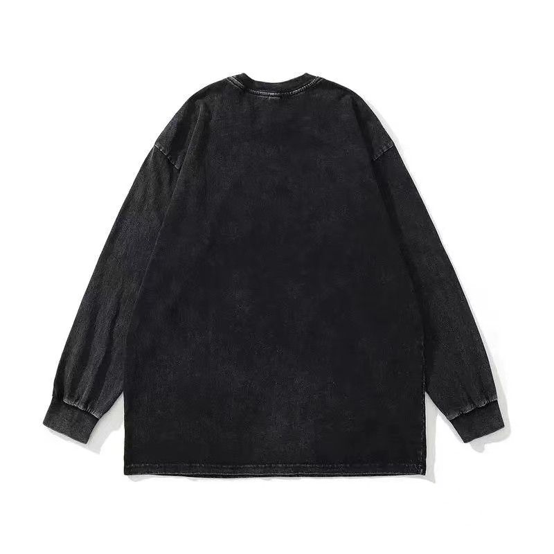 Japanese Brand × Vintage Street Vintage Hip Hop Printed Washed Long Sleeve T-Shirt Size US XL / EU 56 / 4 - 2 Thumbnail