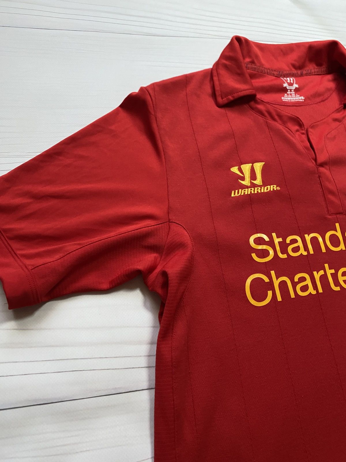 Warrior Vintage Warrior Liverpool 2012/13 home soccer jersey t shirt Size US M / EU 48-50 / 2 - 11 Thumbnail