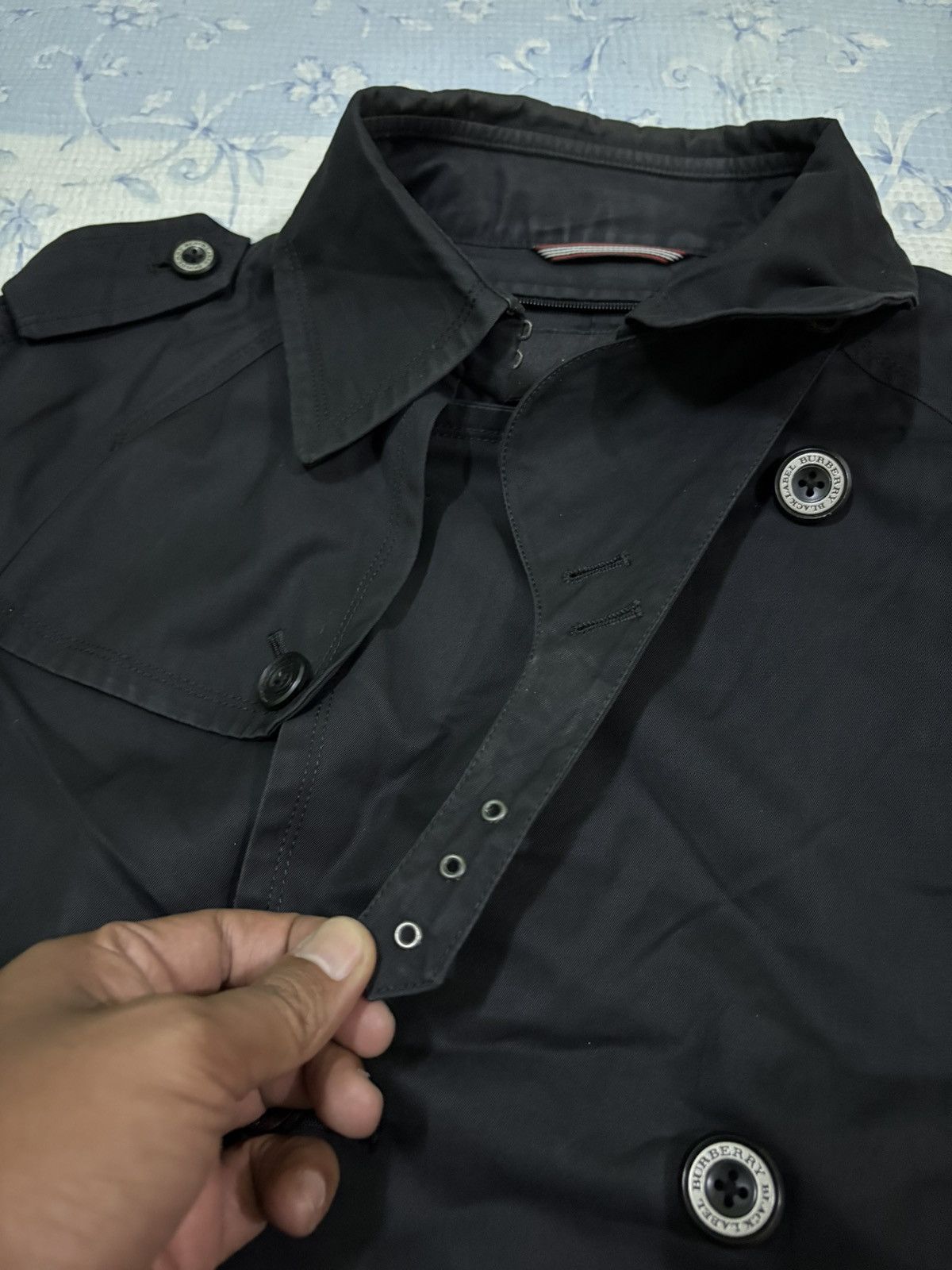 Burberry Burberry Black Label Trench Coat Jacket Size US L / EU 52-54 / 3 - 14 Thumbnail