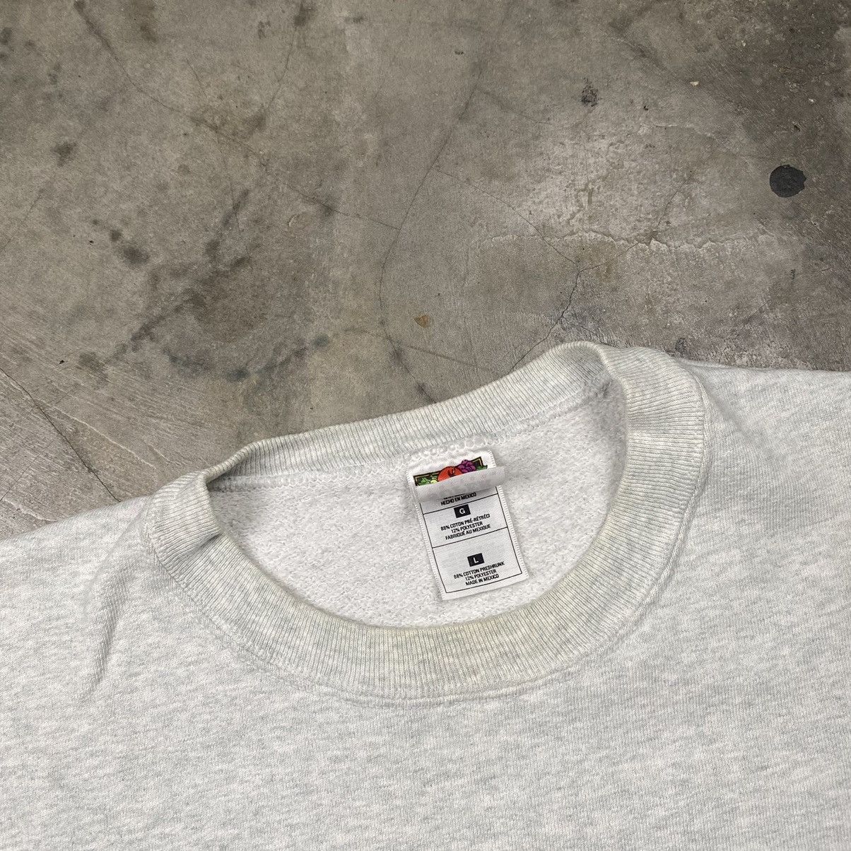 Fruit Of The Loom × Vintage y2k Superior Sweeping Ltd Boxy Crewneck Size US L / EU 52-54 / 3 - 5 Thumbnail