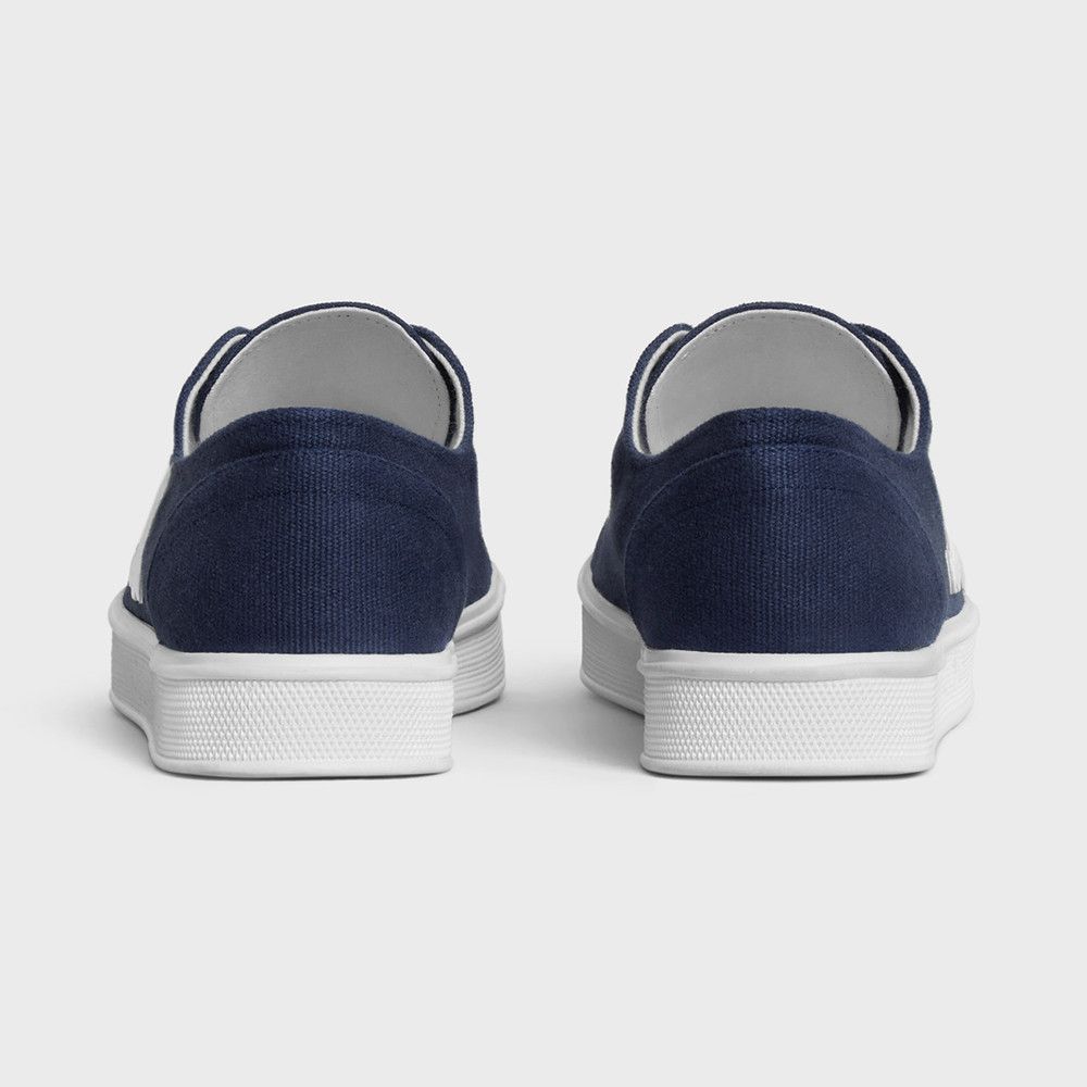Celine o1bcso1str0625 355842220C Low-Top Sneakers in Navy Size US 6 / IT 36 - 2 Thumbnail