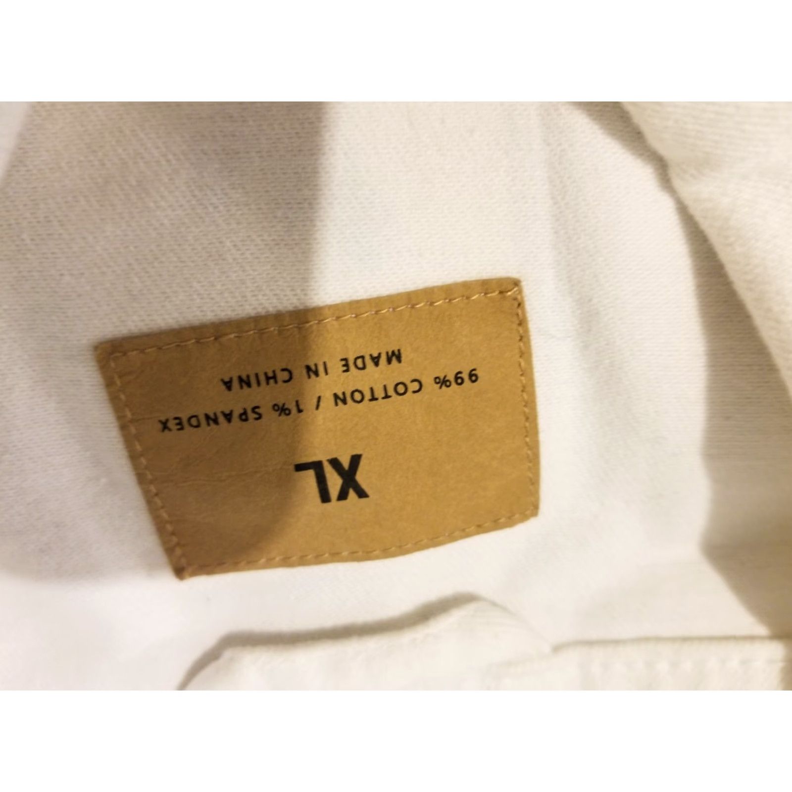 Denime Shareholder Denim Jacket XL White Patch Mens 3-in-1 Jacket Cardinal Size XL Cotton Suitable Men Accessories Size US XL / EU 56 / 4 - 3 Thumbnail
