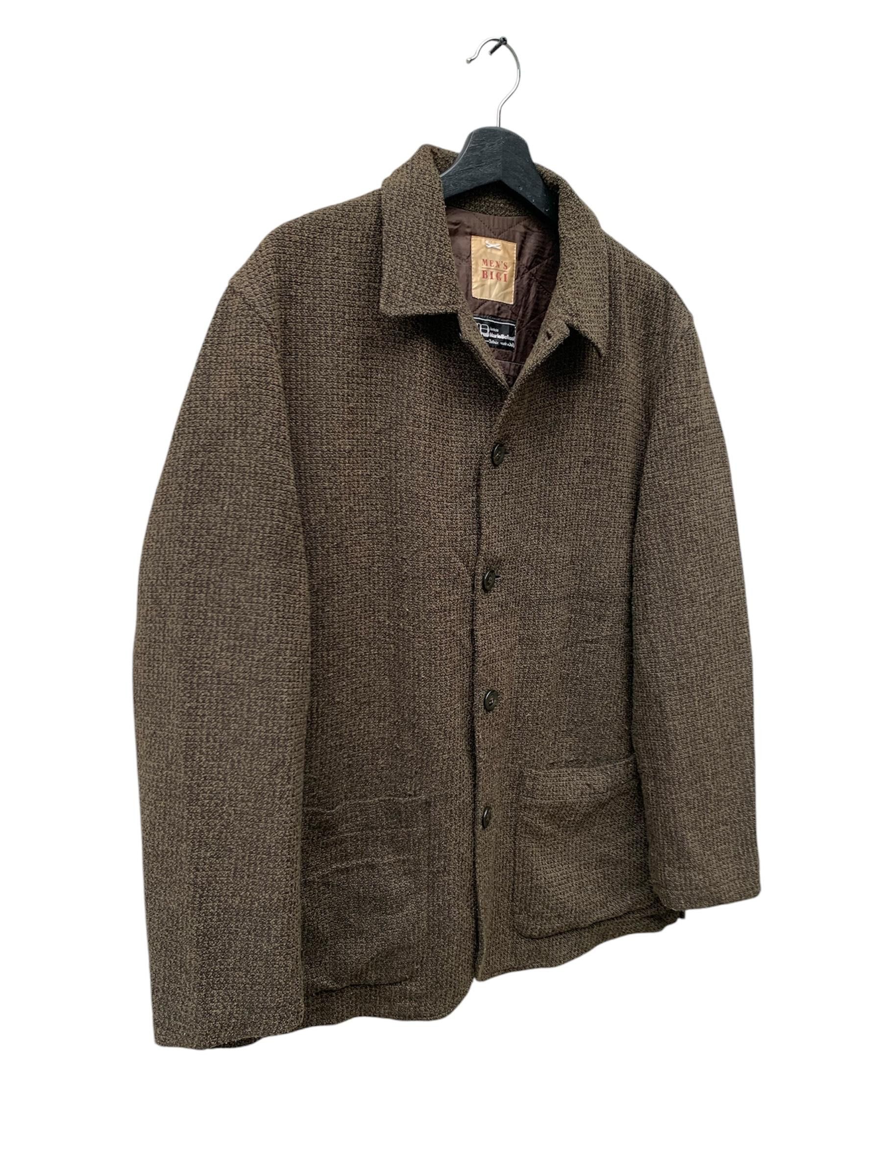 BIGI Men's Bigi X Mario Bellucci Wool Button Jacket Size US M / EU 48-50 / 2 - 4 Thumbnail