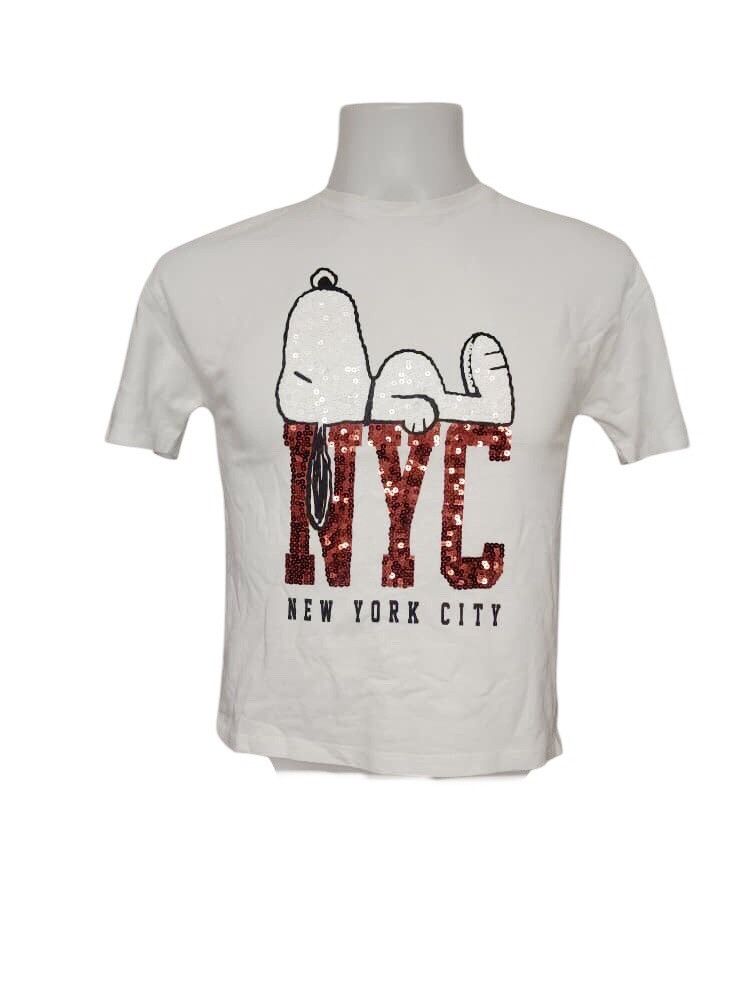 Peanuts × Zara Zara x peanuts t-shirt Size S / US 4 / IT 40 - 1 Thumbnail
